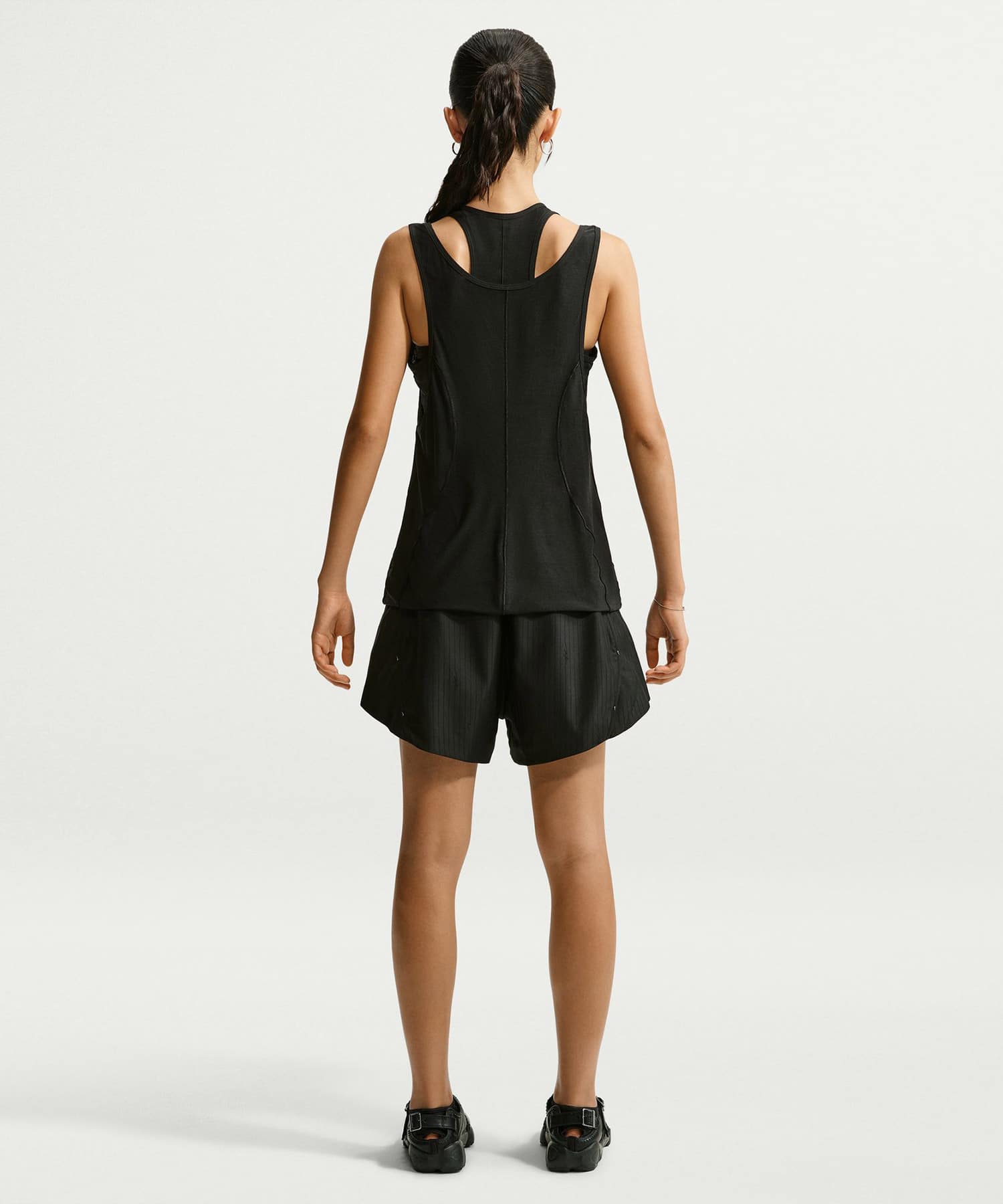 NIKE W NRG NK Dri-FIT TANK BLACKの画像