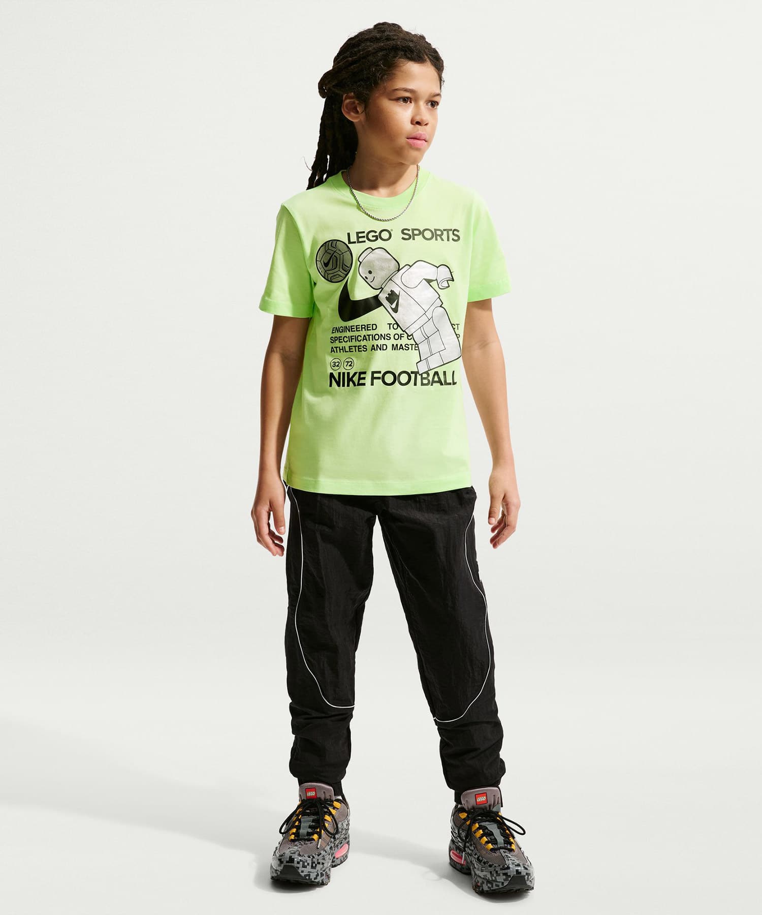 NIKE x LEGOR Collection TEE 2 LT LIQUID LIMEの画像