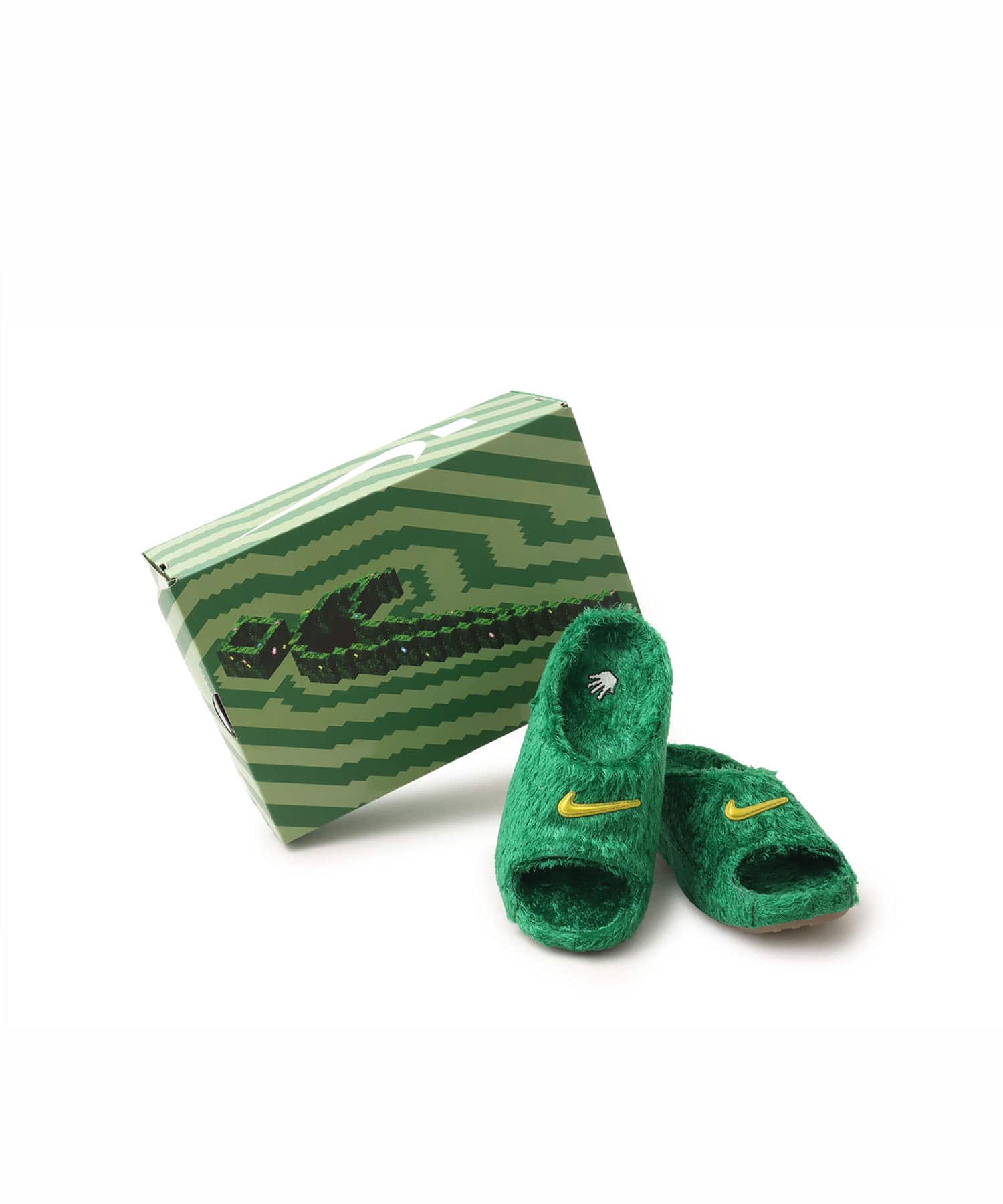 NIKE REACTX REJUVEN8 SLIDE QS KELLY GREEN/VIBRANT YELLOWの画像