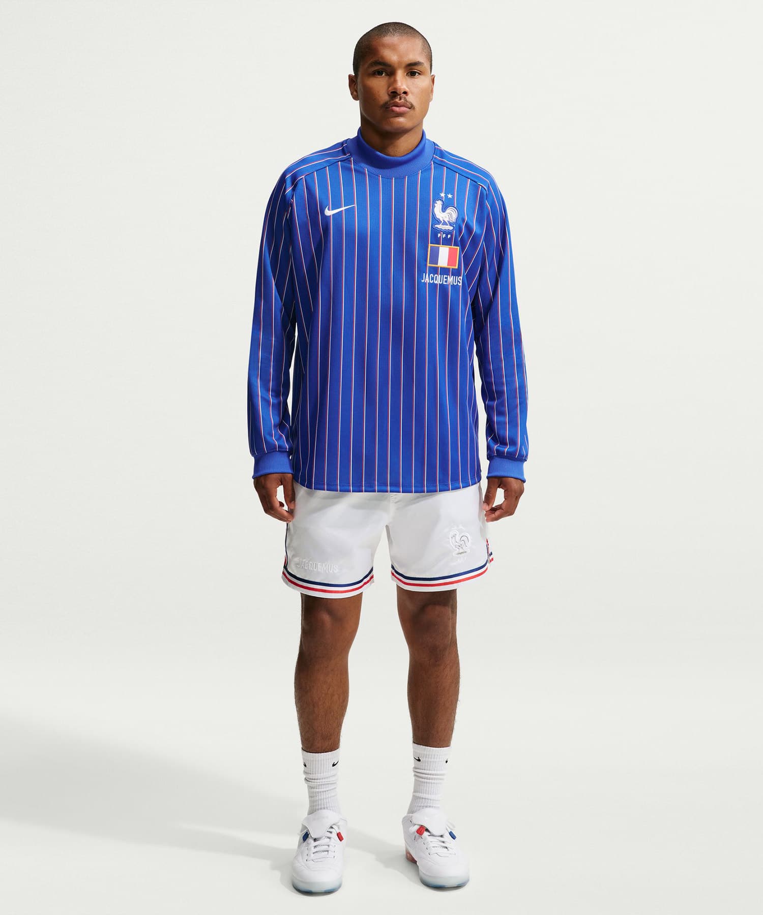 NIKE FFX M NK AU SOCCER SHORT WHITEの画像