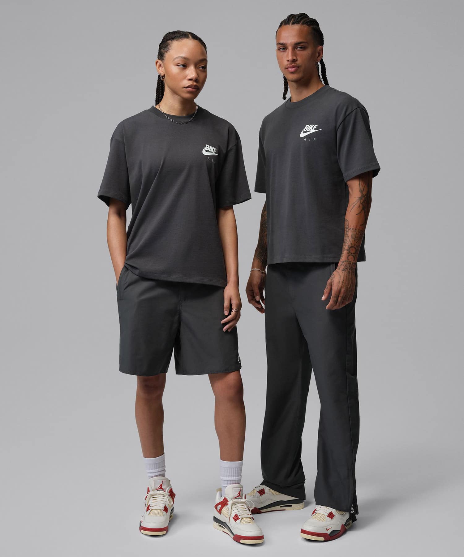 JORDAN BRAND BIKE S/S T-SHIRT ANTHRACITEの画像