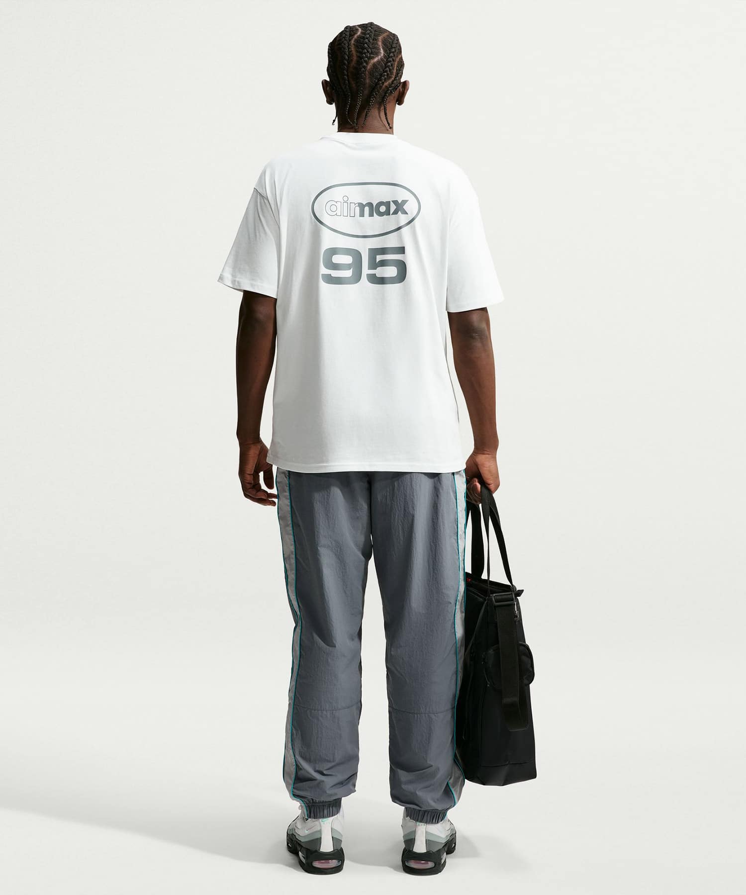 NIKE M NSW AIR MAX 95 TEE WHITEの画像