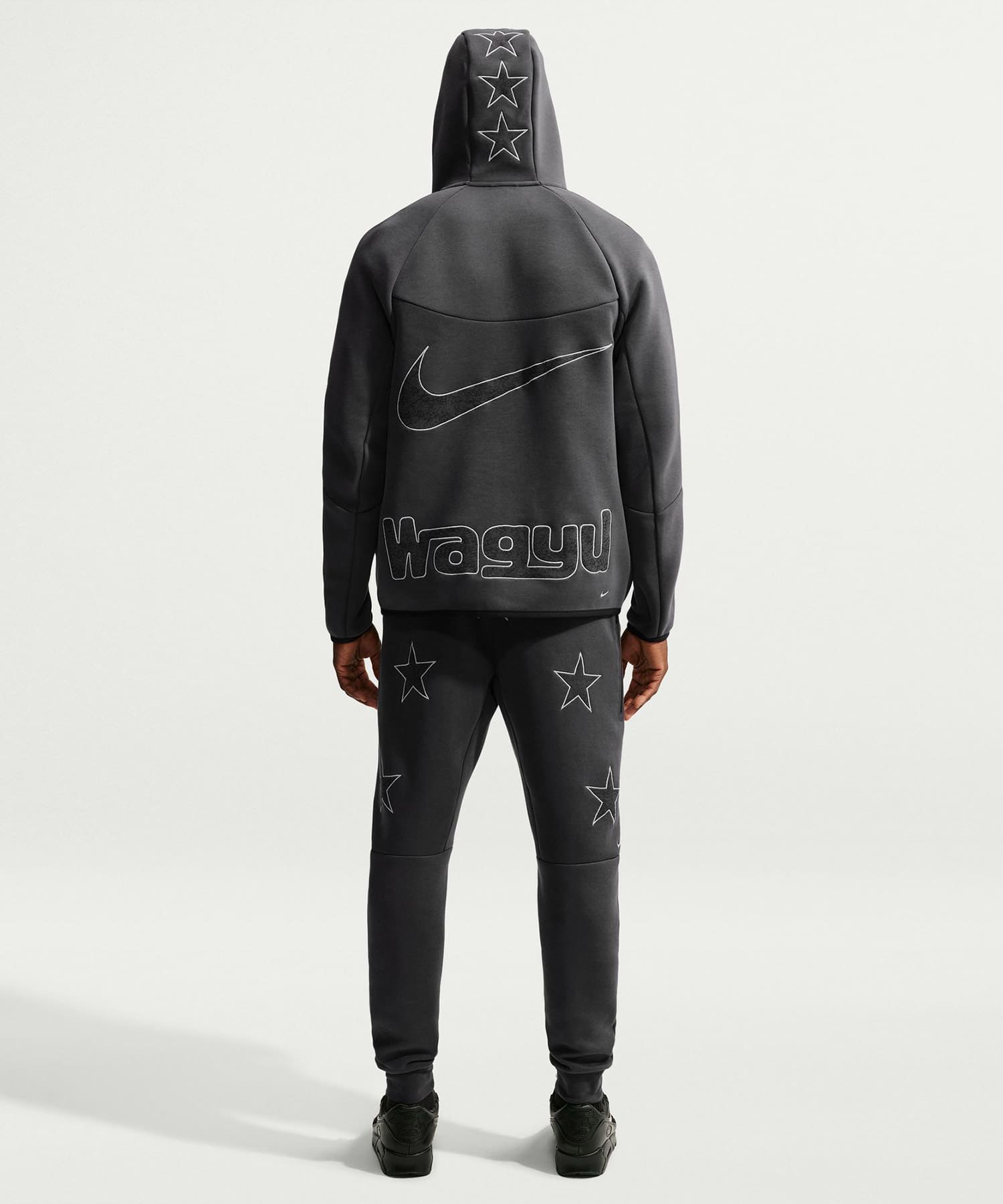 NIKE M NRG WAGYU TECH FLC JGGR DARKGRAYの画像