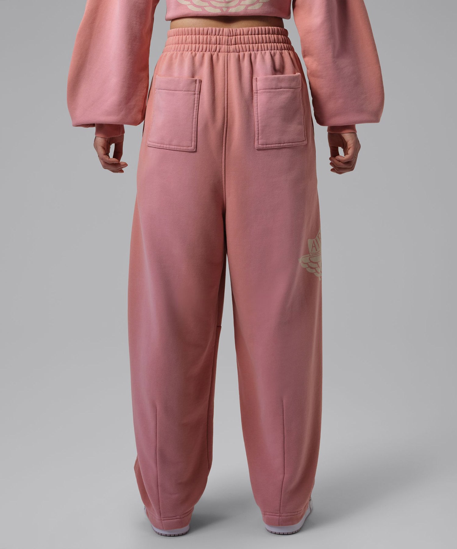 JORDAN BRAND AS W J FLT FLC WL PNT WINGS PINKの画像