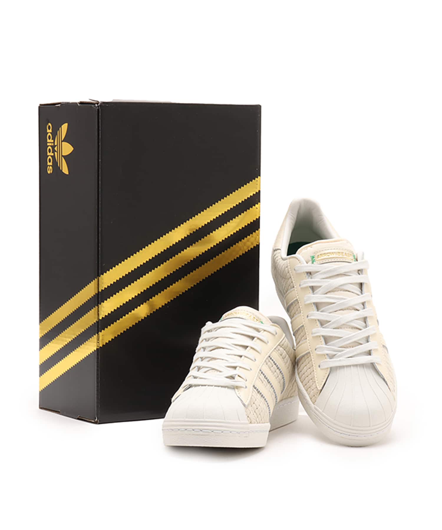 adidas SUPERSTAR ADV X ARROW & BEAST WONWHI/WONWHI/CRYWHTの画像