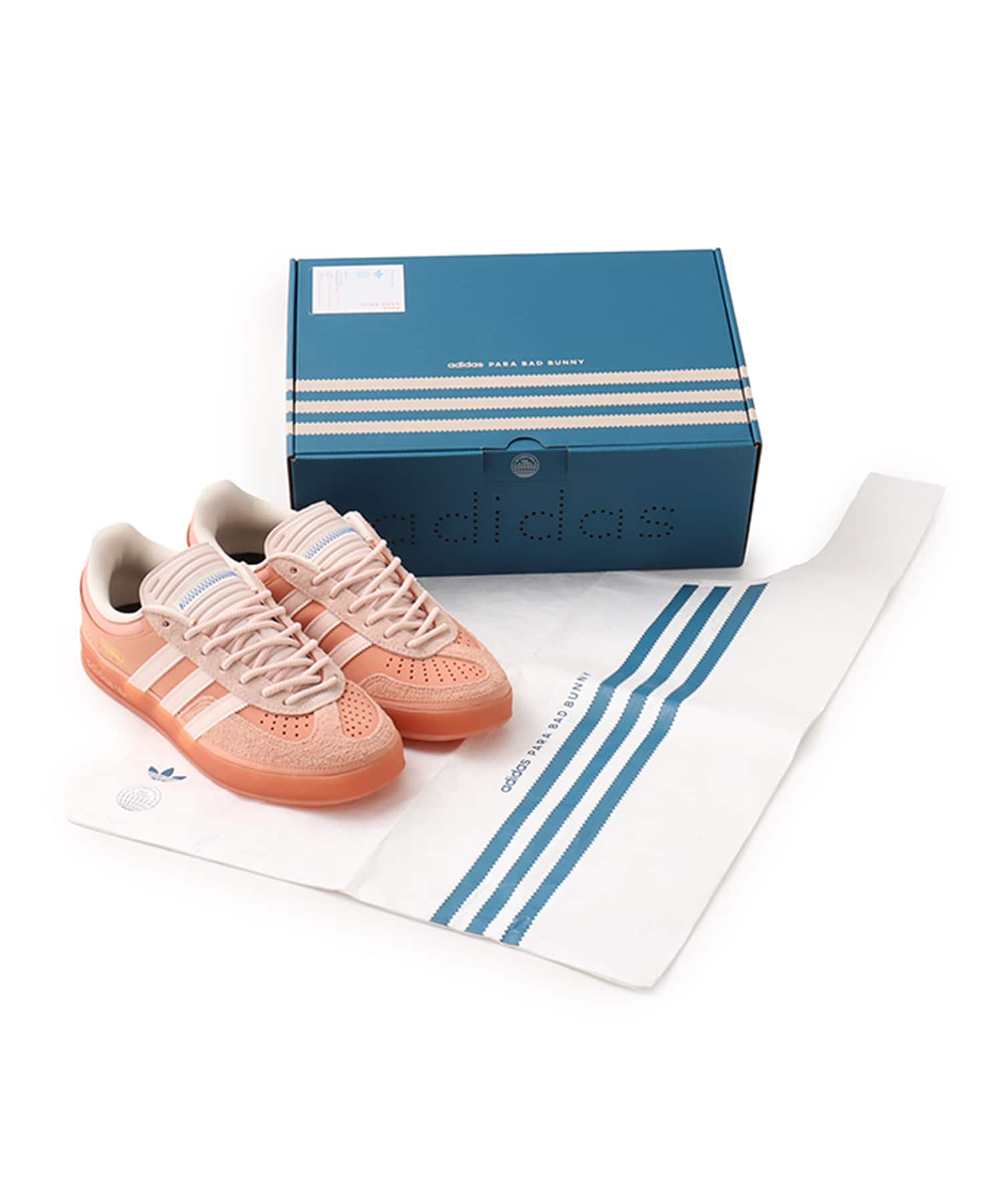 adidas BAD BUNNY GAZELLE CABO ROJO WONCLA/WONQUA/ASHPNKの画像
