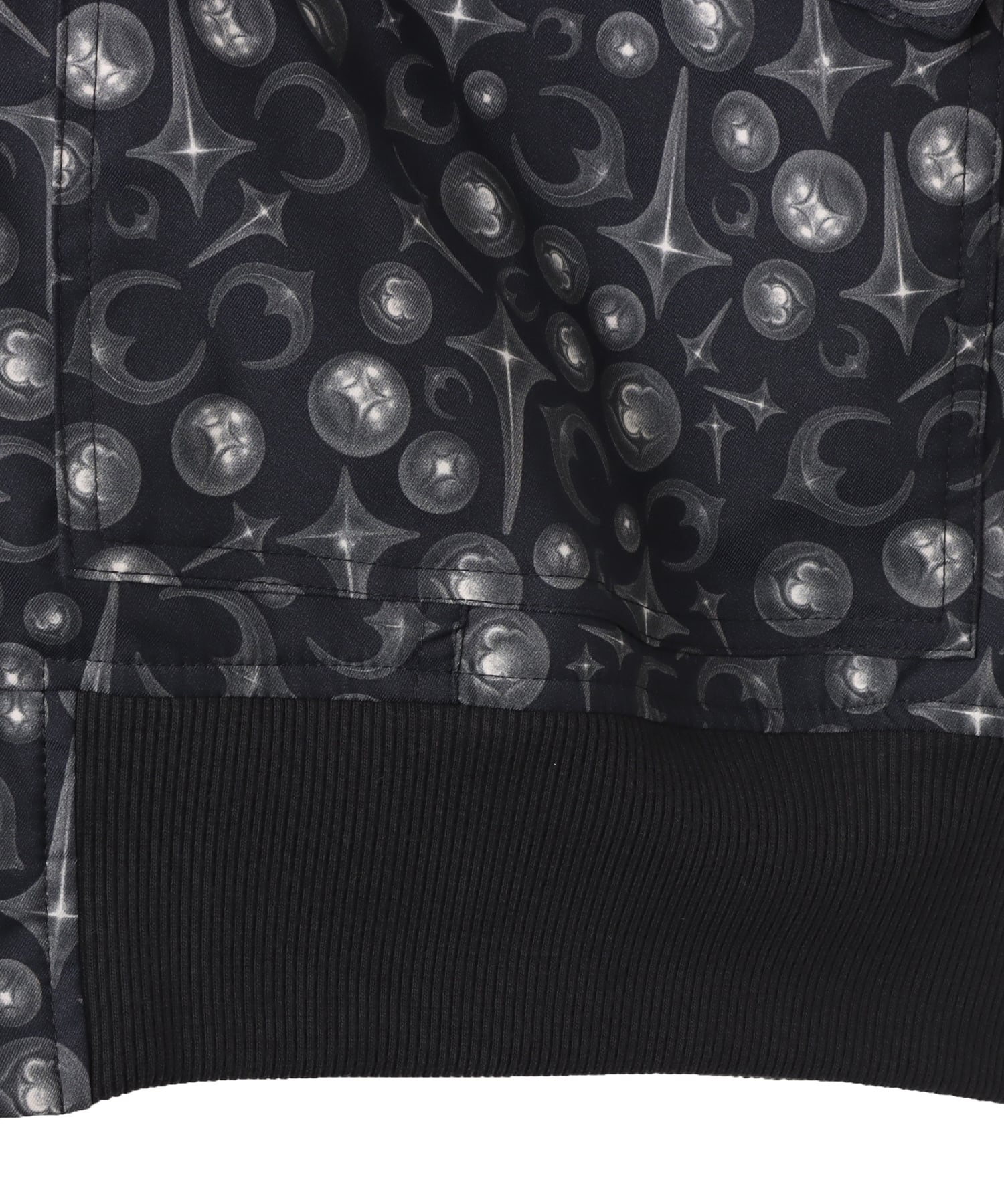 adidas THUG CLUB SUPERSTAR JACKET ブラック/ホワイトの画像