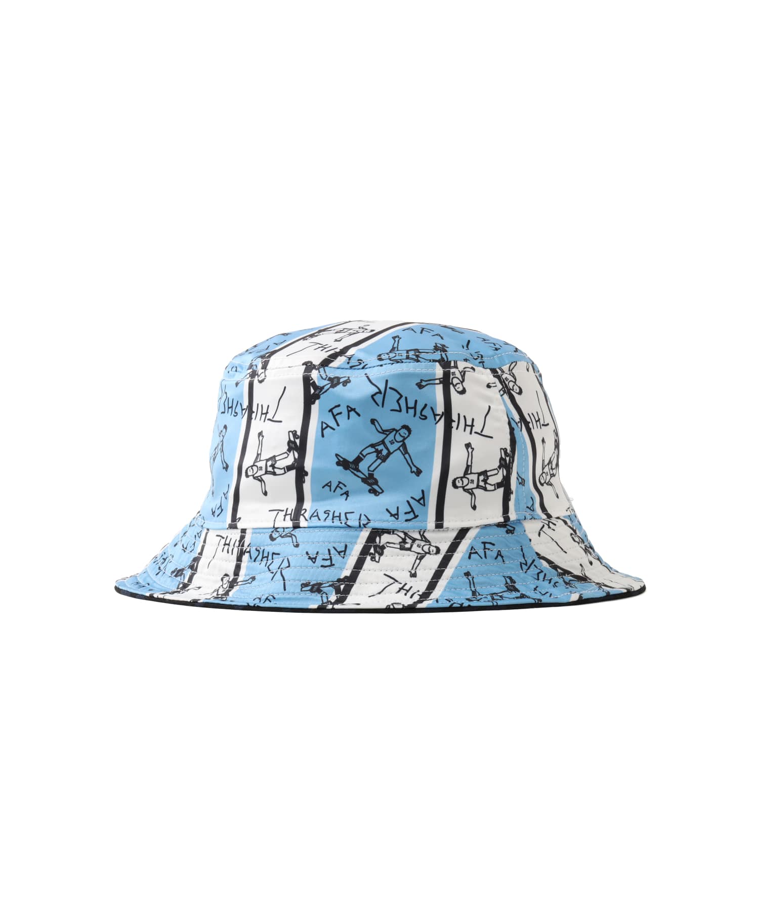 adidas THRASHER x AFA ARGENTINA BUCKET HAT ナイトネイビー/ライトブルーの画像
