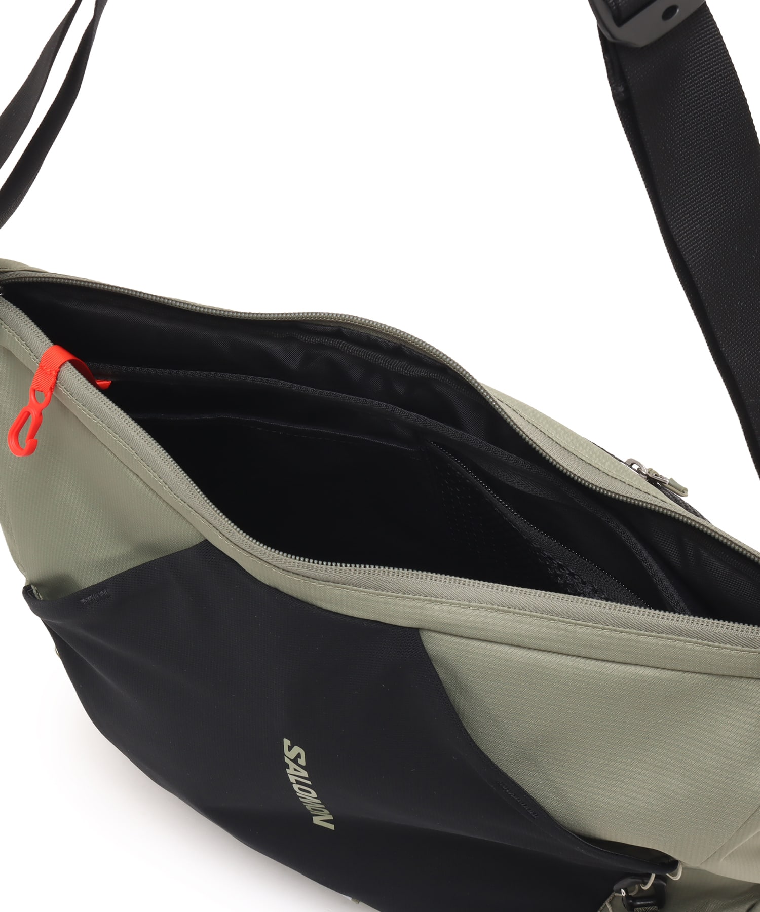 SALOMON ACS SHOULDER BAG DEEP LICHEN GREEN/Tea/の画像