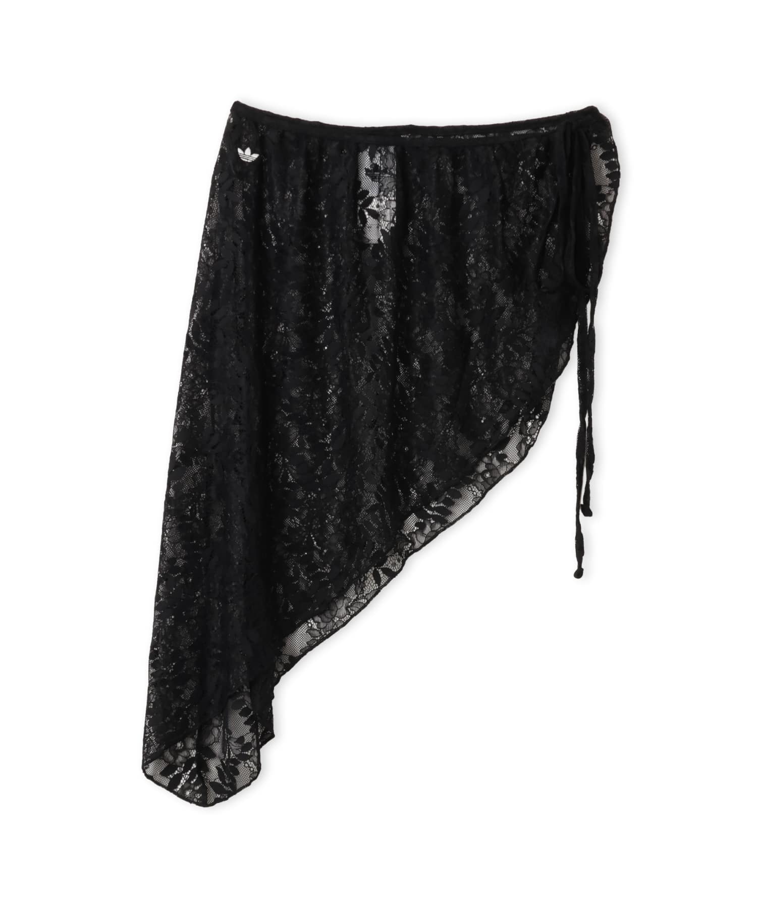 2IN1 FIREBIRD LOOSE TRACK TROUSERS WITH LACE SKIRT ブラックの画像