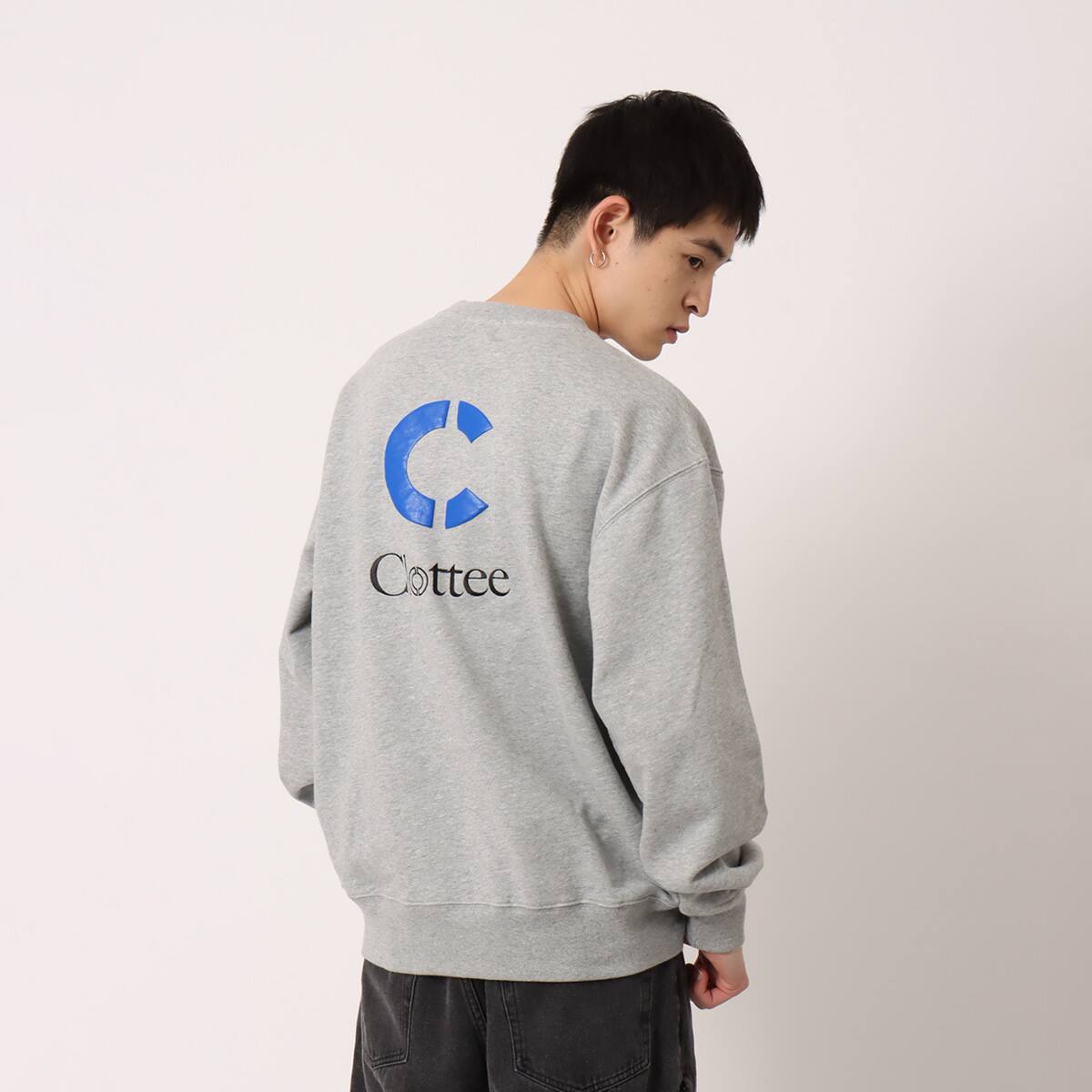 atmos × Clottee Sweat Crew Neck GREY