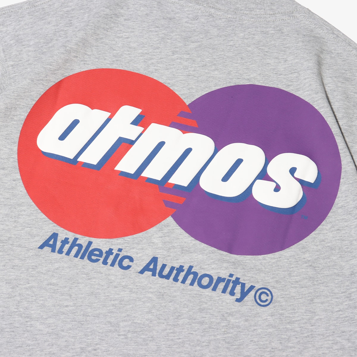 atmos Circle Logo T-shirt GRAYの画像