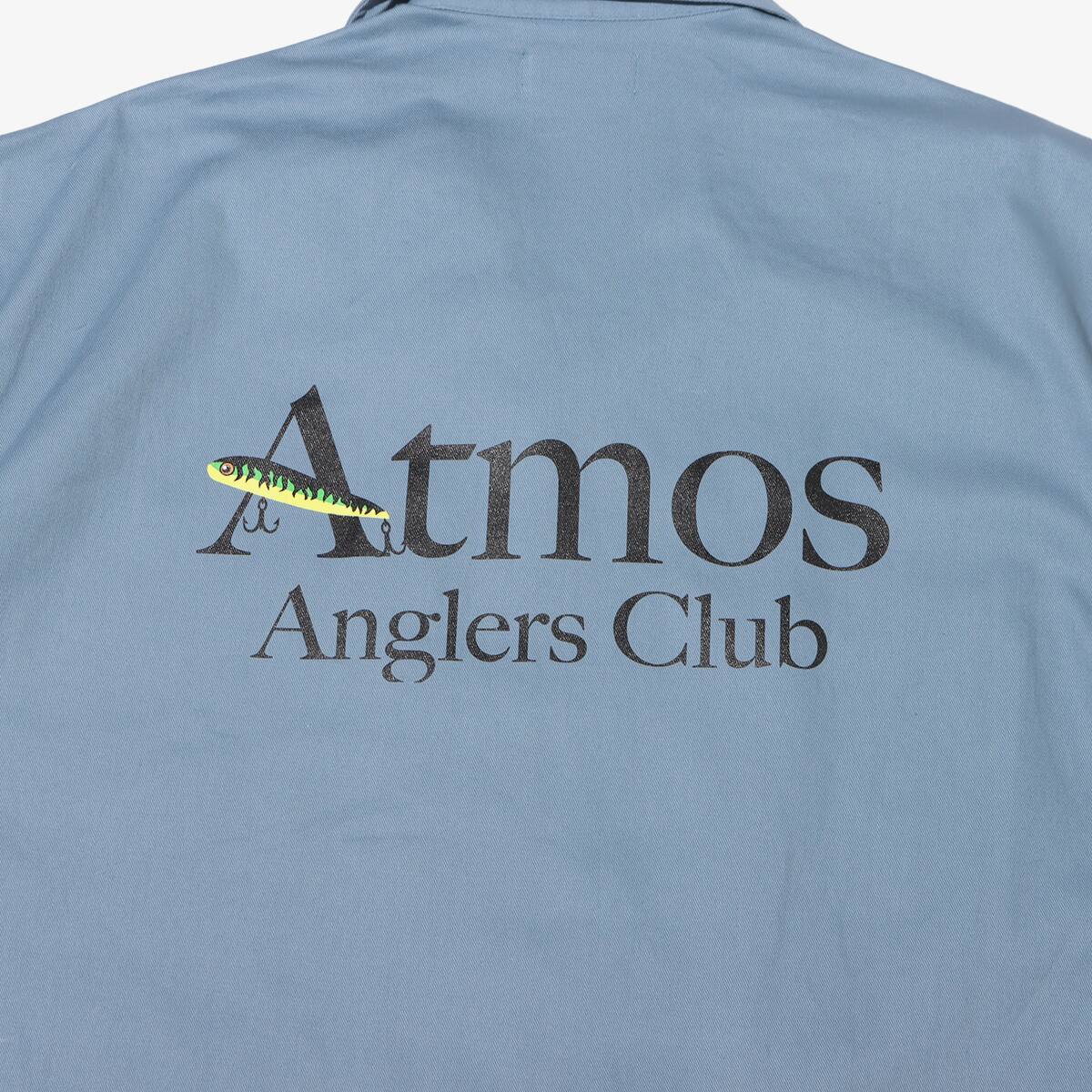 atmos Anglers Club SS Shirts BLUE 23SU-I