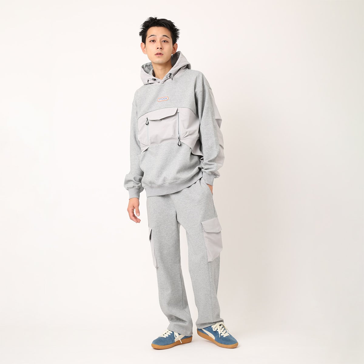 atmos TECHNICAL Cargo Sweat Pants GRAYの画像