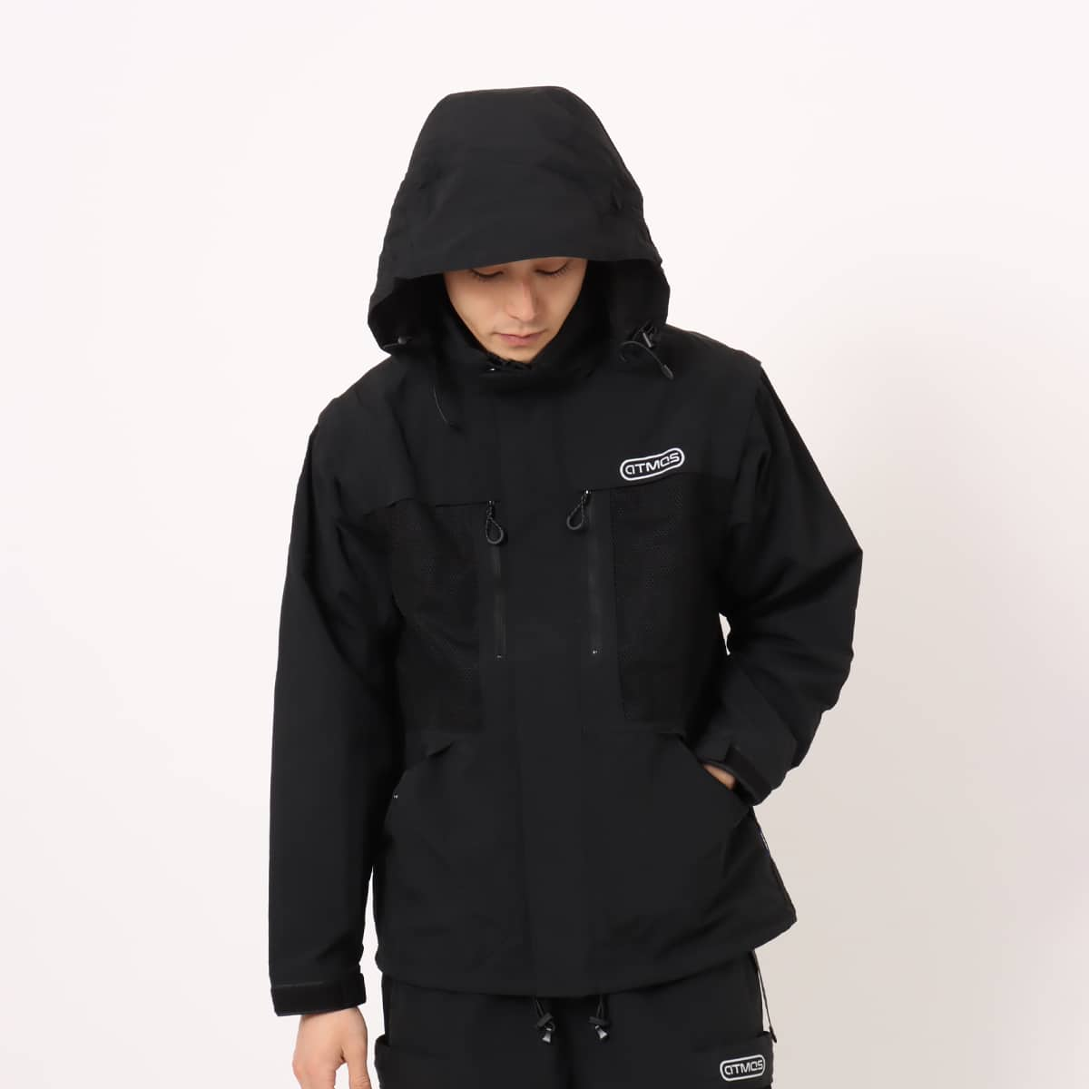 atmos Convertible Jacket BLACK