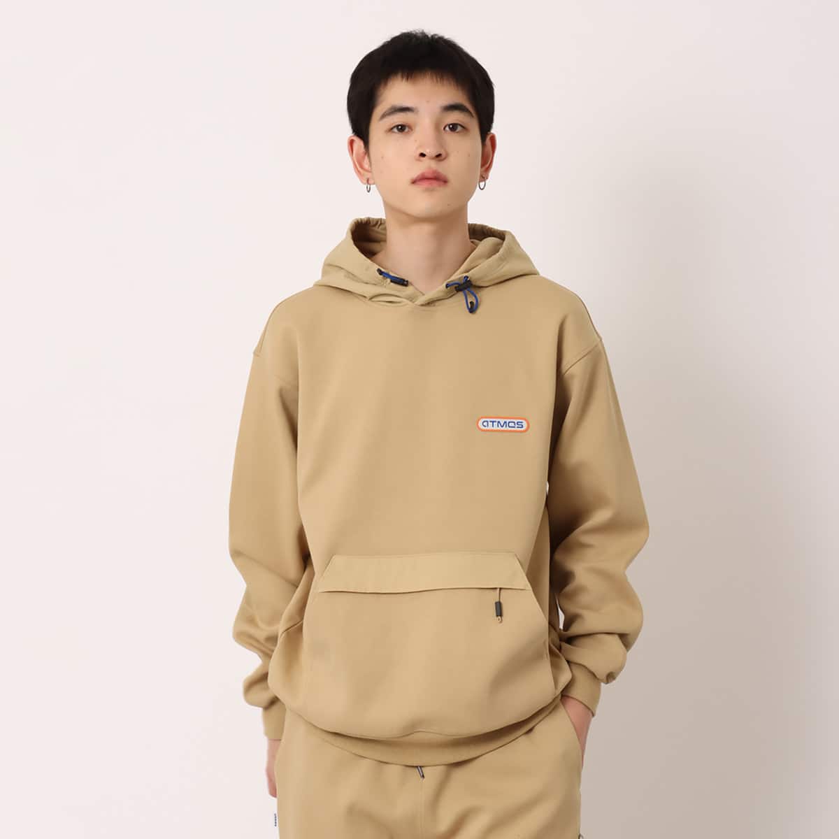 atmos Cardboard Knit Parka BEIGEの画像