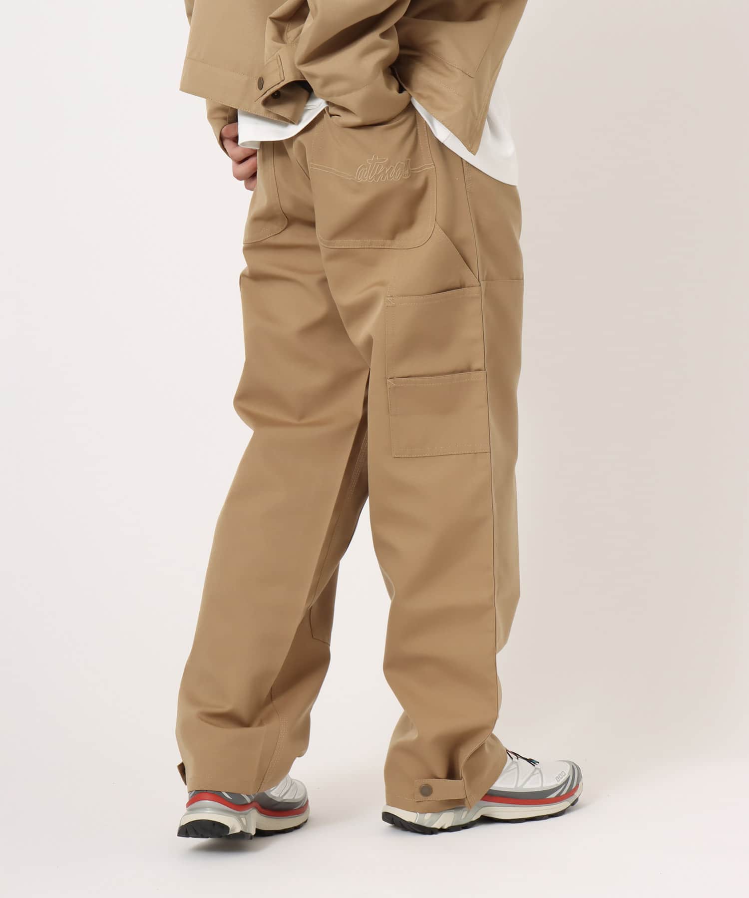 atmos OX Double Knee Pants BEIGEの画像