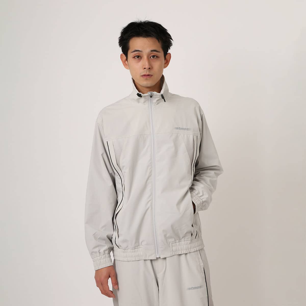 atmos Gradation Line Track Jacket GRAYの画像