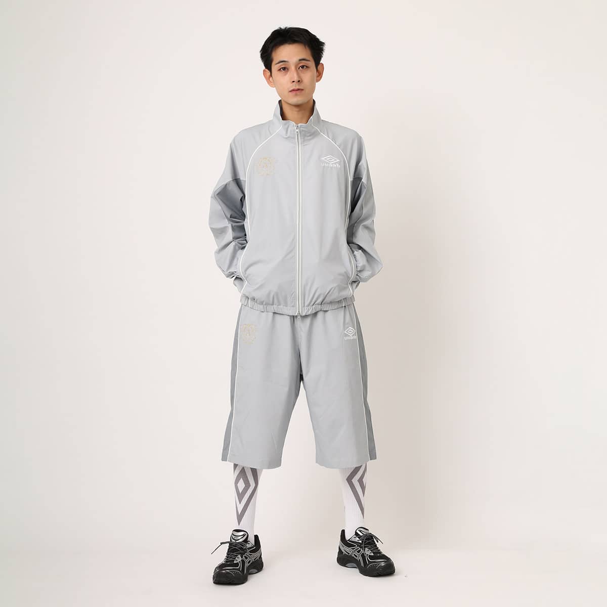 UMBRO x atmos Soccer Shorts GRAYの画像