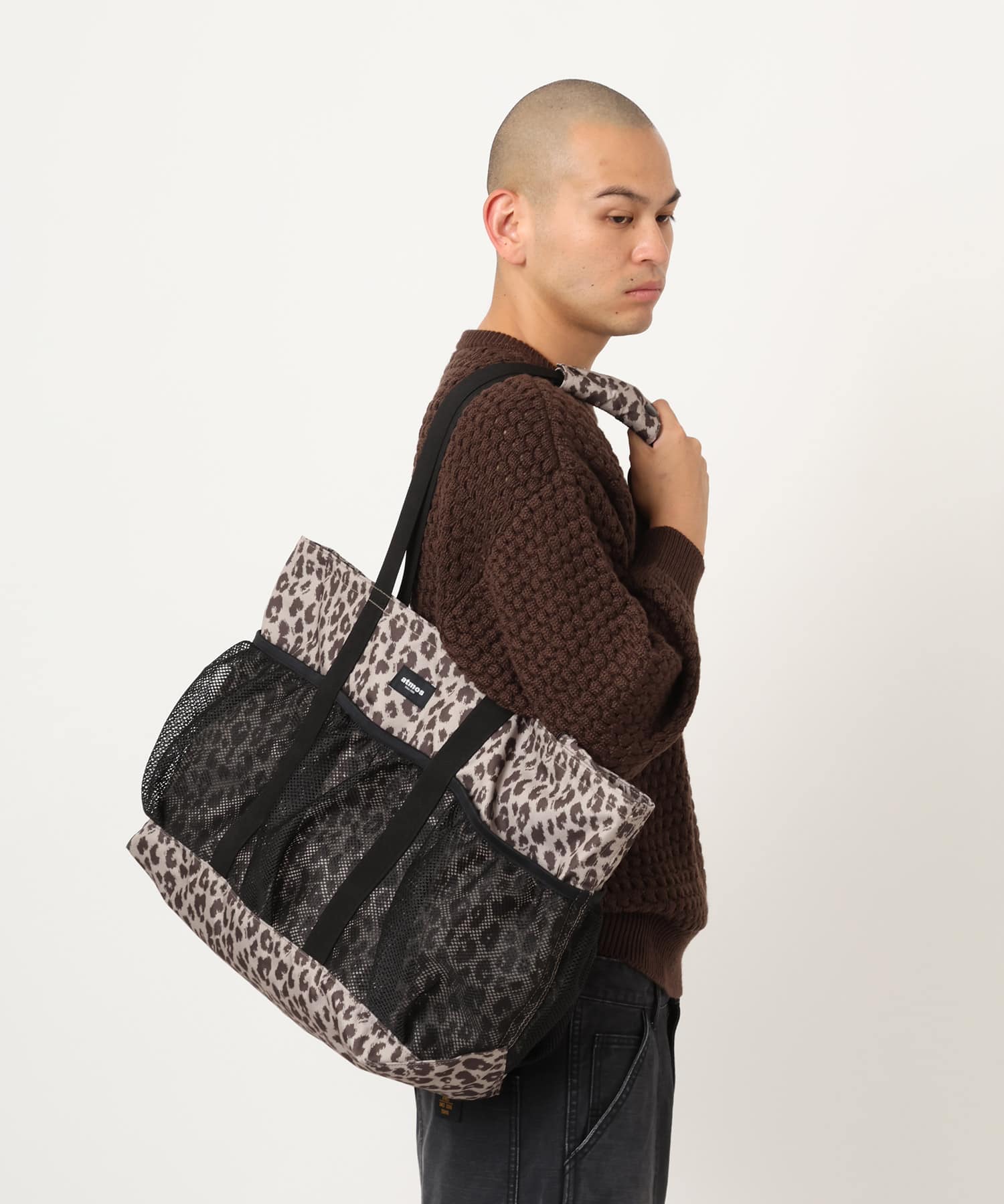atmos Garden Tote Bag LEOPARDの画像