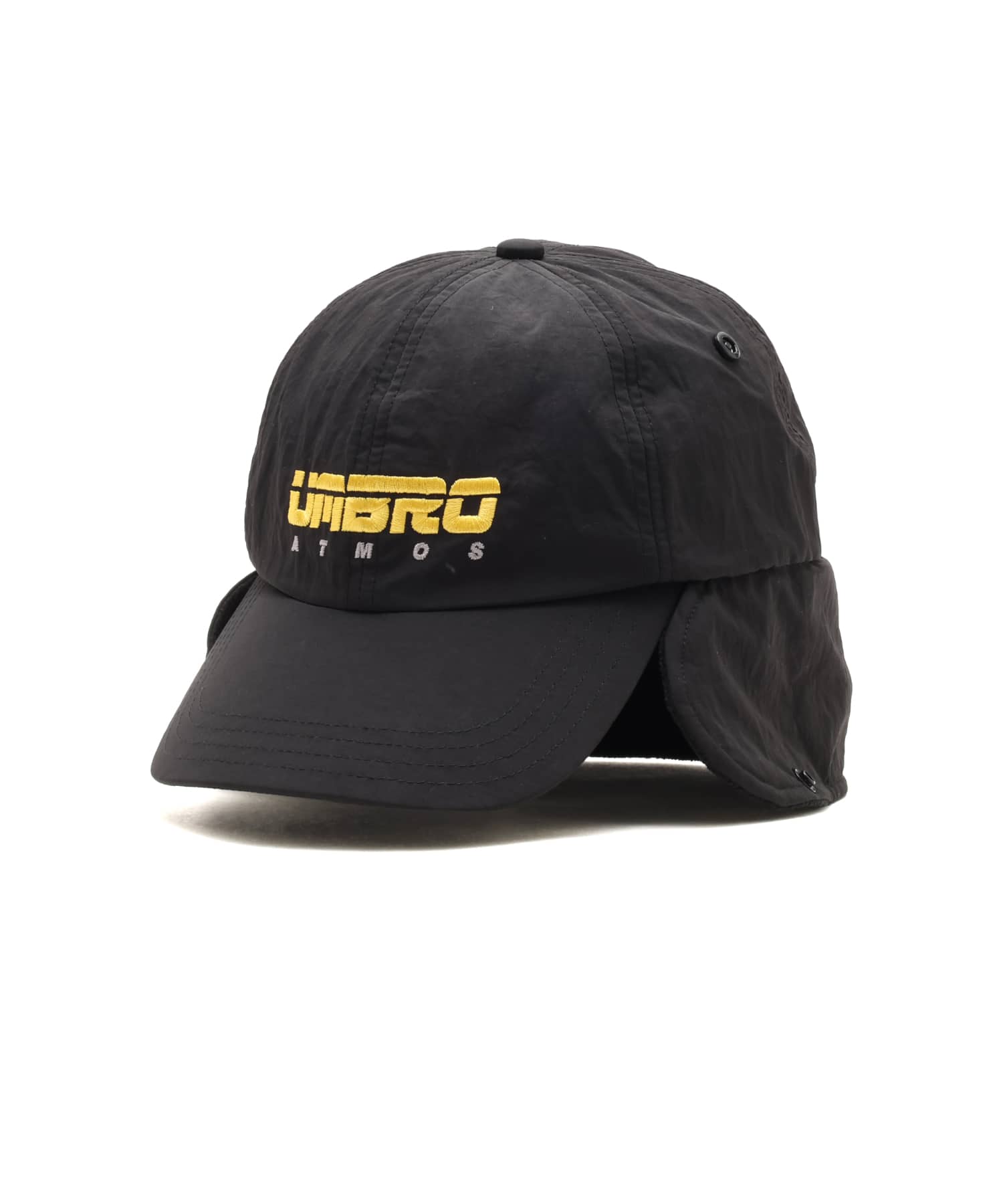 UMBRO x atmos Fleece Flight Cap BLACKの画像
