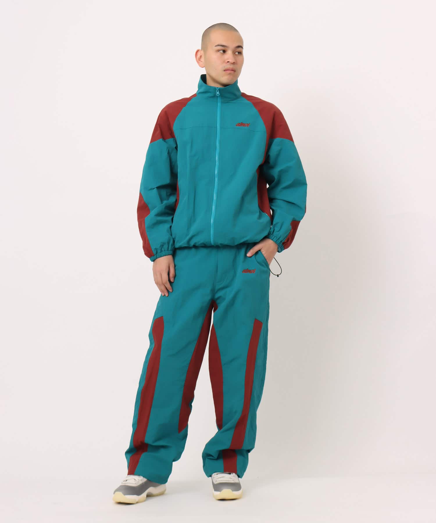 atmos Bicolor Truck Jacket BLUEの画像