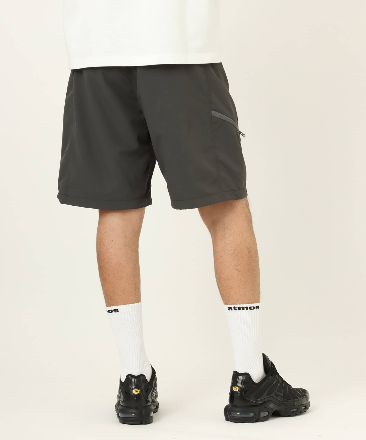 atmos Crinkled Nylon Shorts GRAYの画像