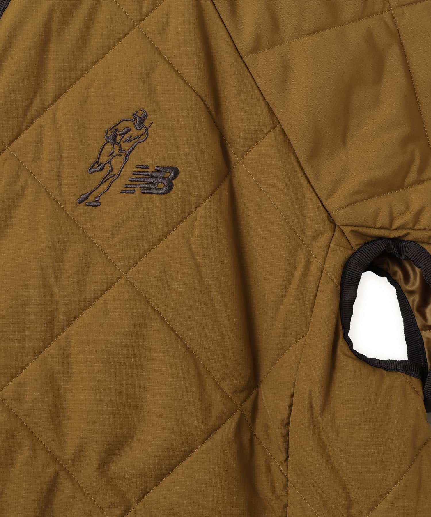 New Balance SHOHEI OHTANI SIGNATURE 2-IN-1 VARSITY JACKET バークの画像