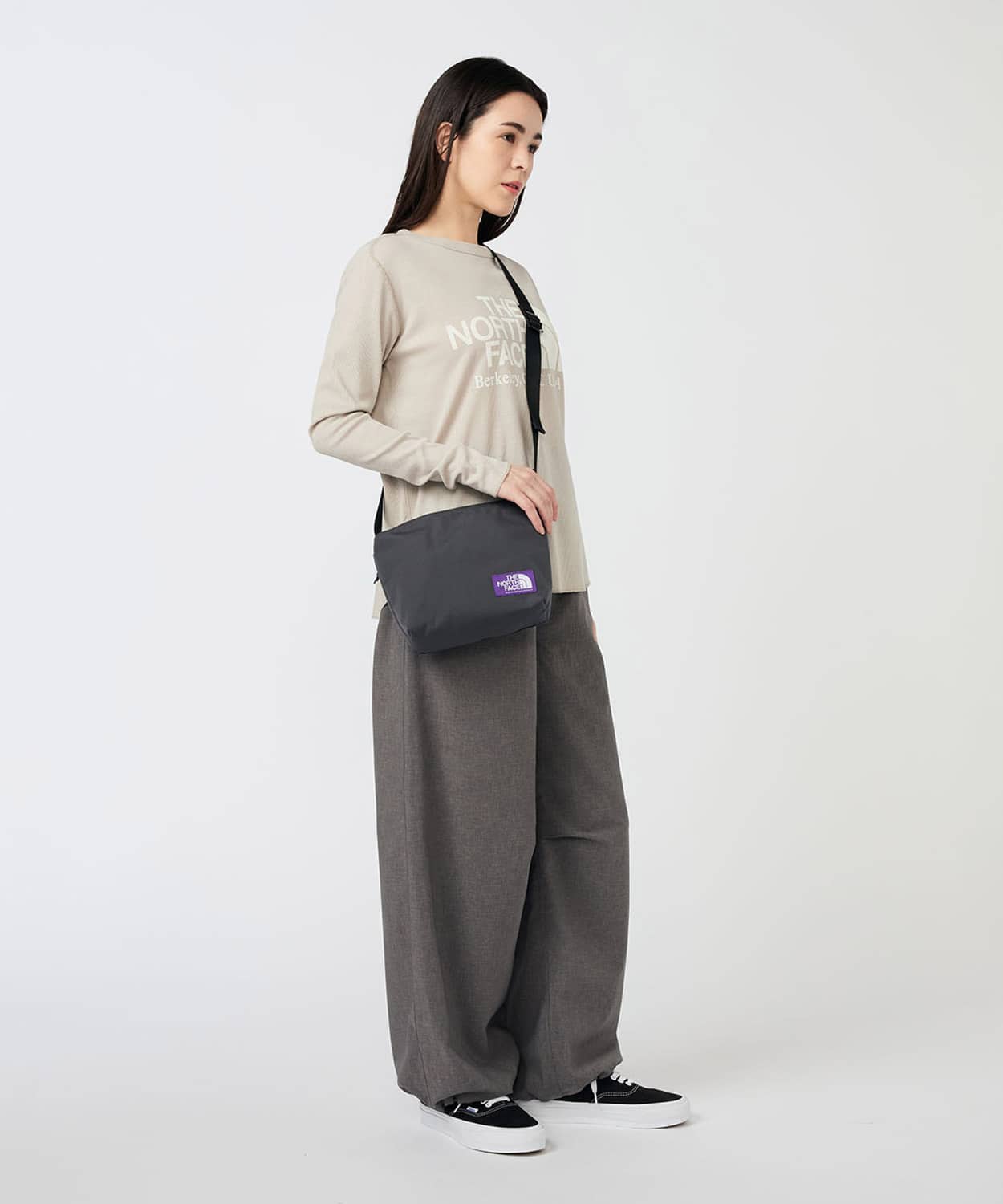 THE NORTH FACE PURPLE LABEL Field Small Shoulder Bag Asphalt Grayの画像