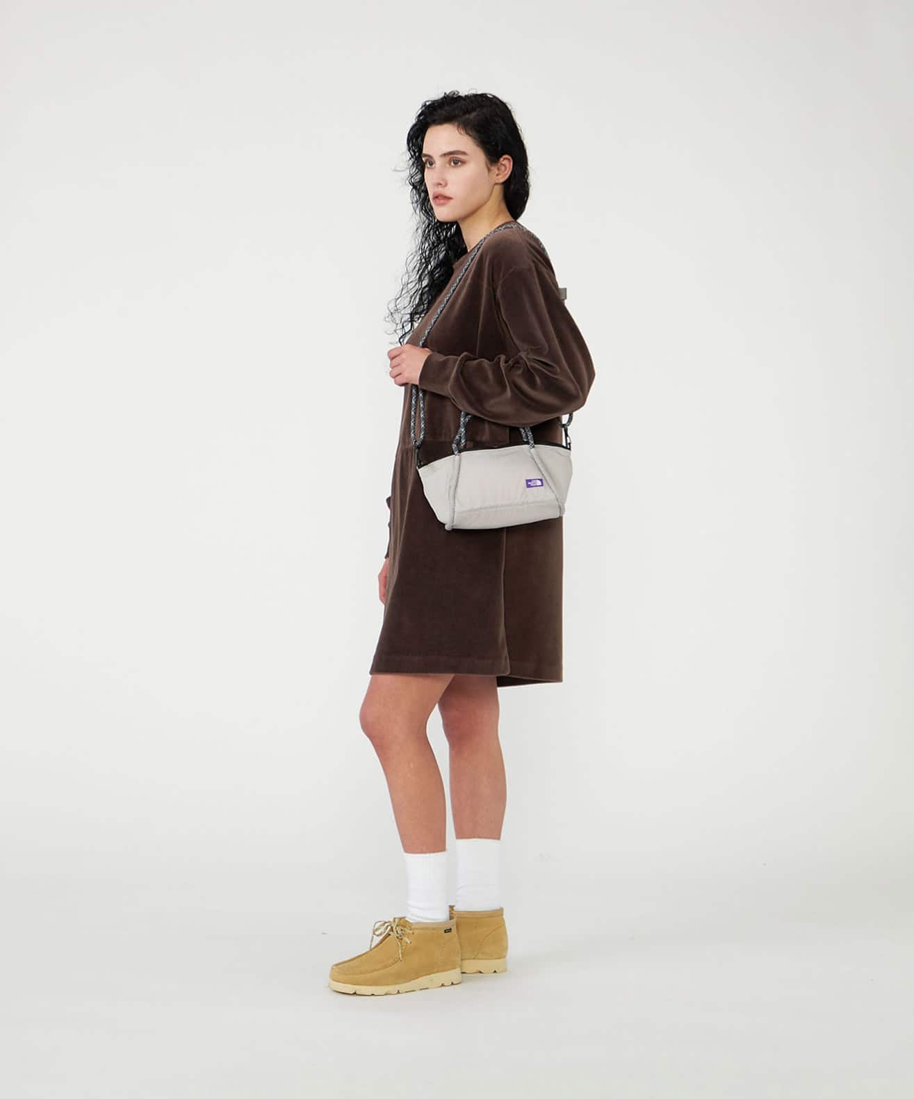 THE NORTH FACE PURPLE LABEL STROLL 2WAY DEMI BAG STONEの画像