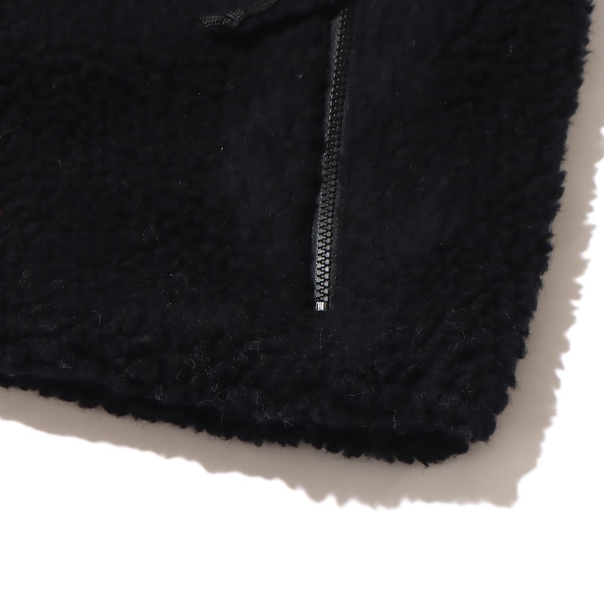 THE NORTH FACE PURPLE LABEL Wool Boa Fleece Field Cardigan Black