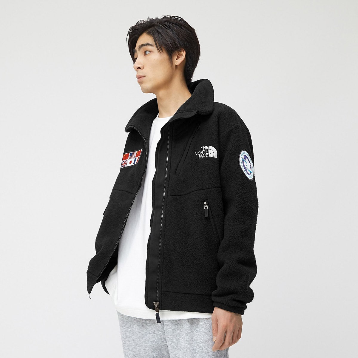 サイズS正規品！North Face トランスアンタークティカフリース黒！Sサイズ！