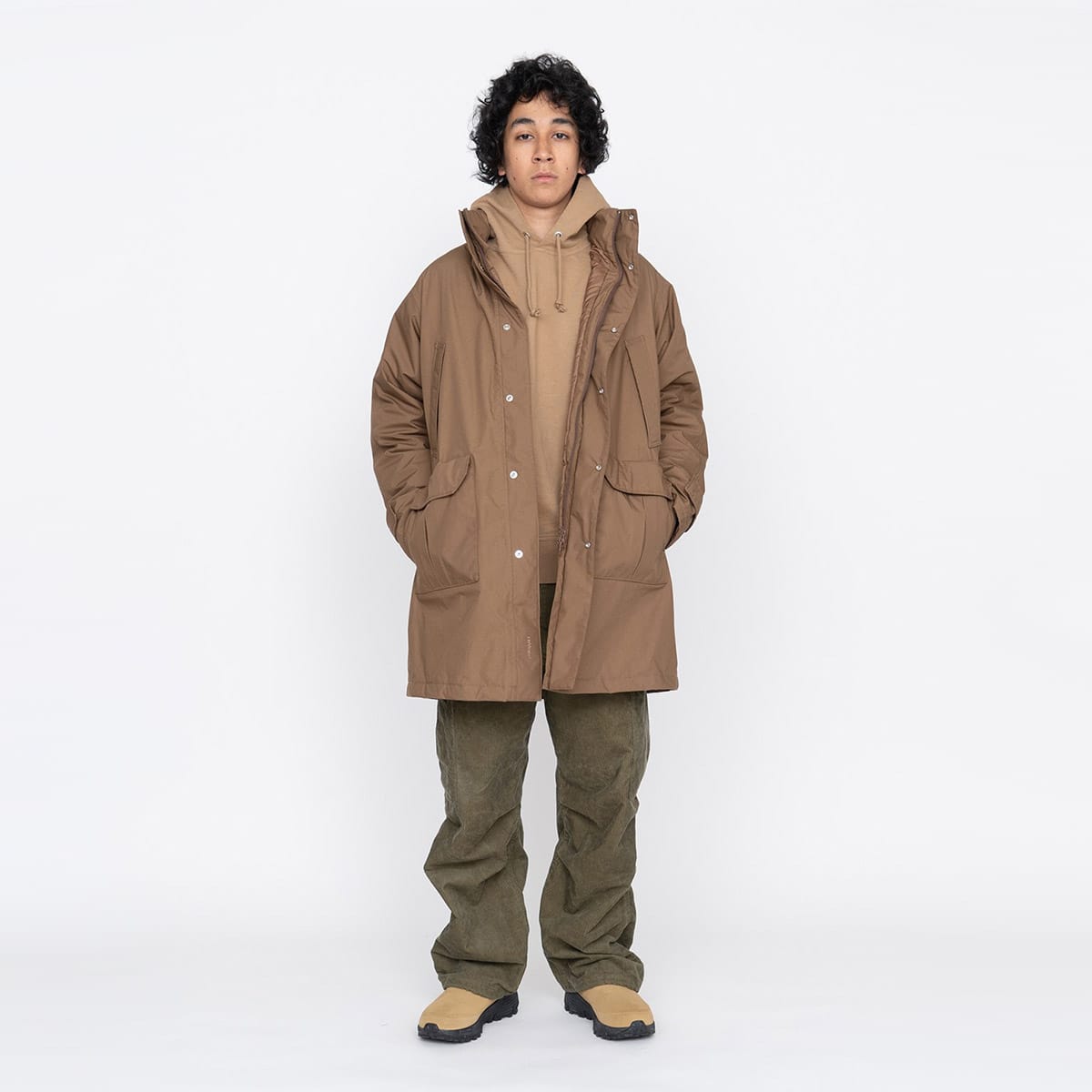 THE NORTH FACE PURPLE LABEL 65/35 HYVENT Mountain Down Coat Taupe