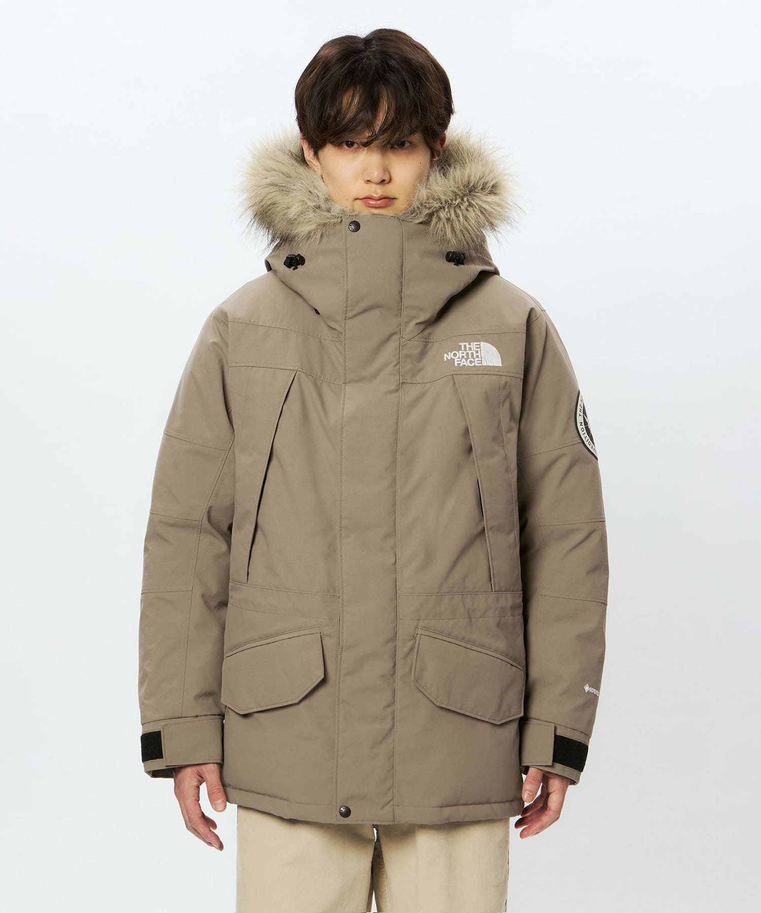 THE NORTH FACE Antarctica Parka マッシュルームの画像