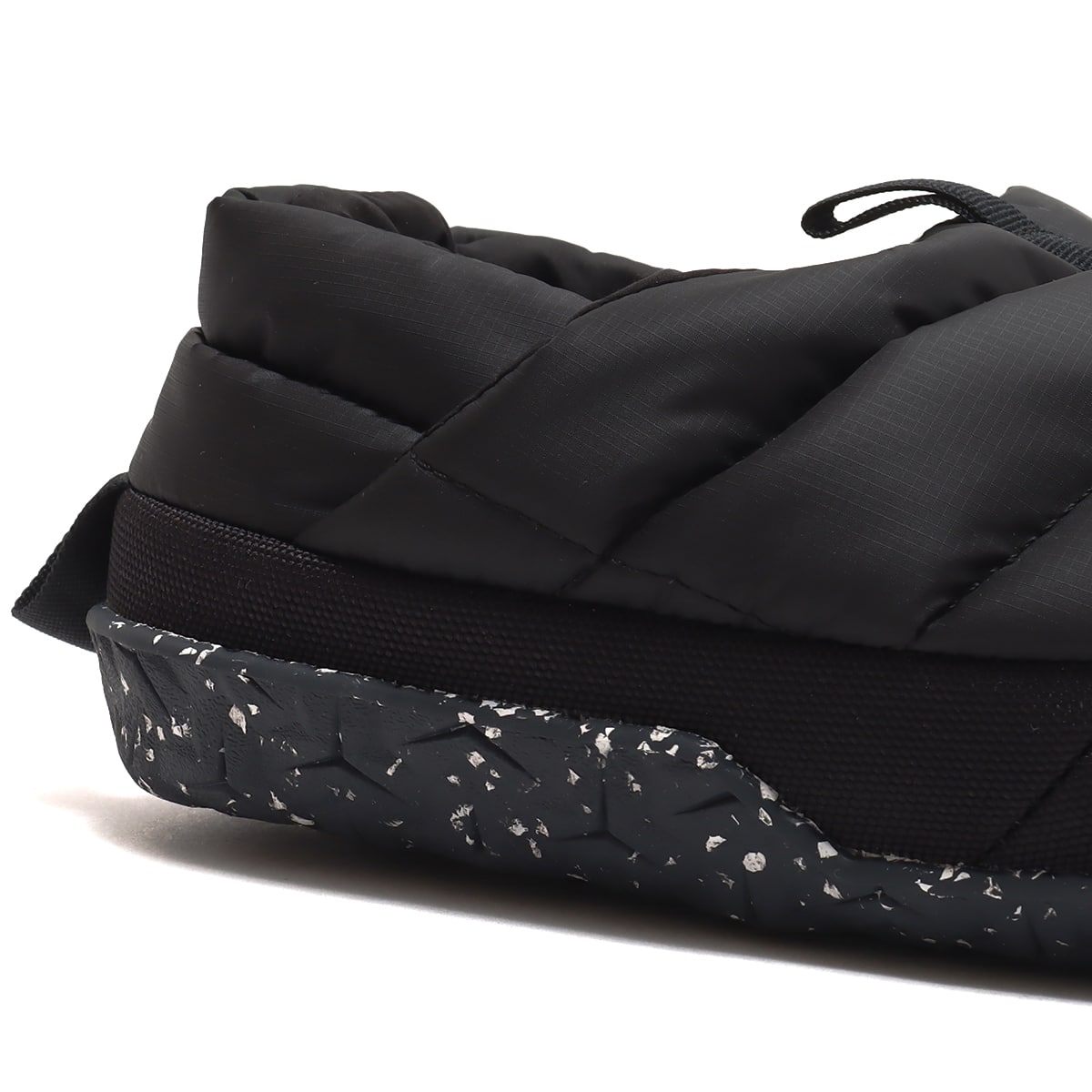 THE NORTH FACE WOMENS NUPTSE DOWN MULE TNFブラック×TNFホワイト 22FW-Iの画像