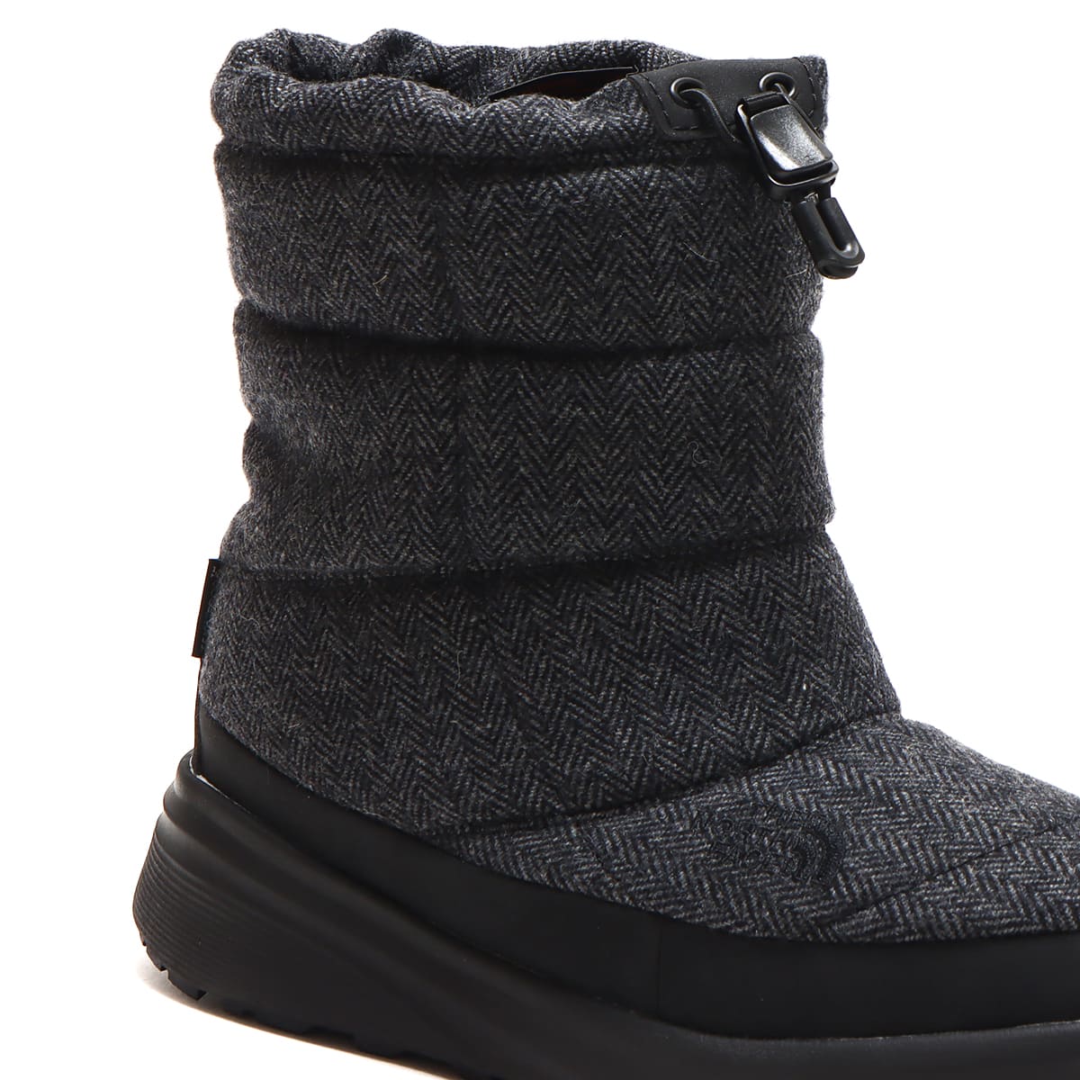 THE NORTH FACE WOMENS NUPTSE BOOTIE WP VIII ウールブラック×TNFブラック 22FW-I