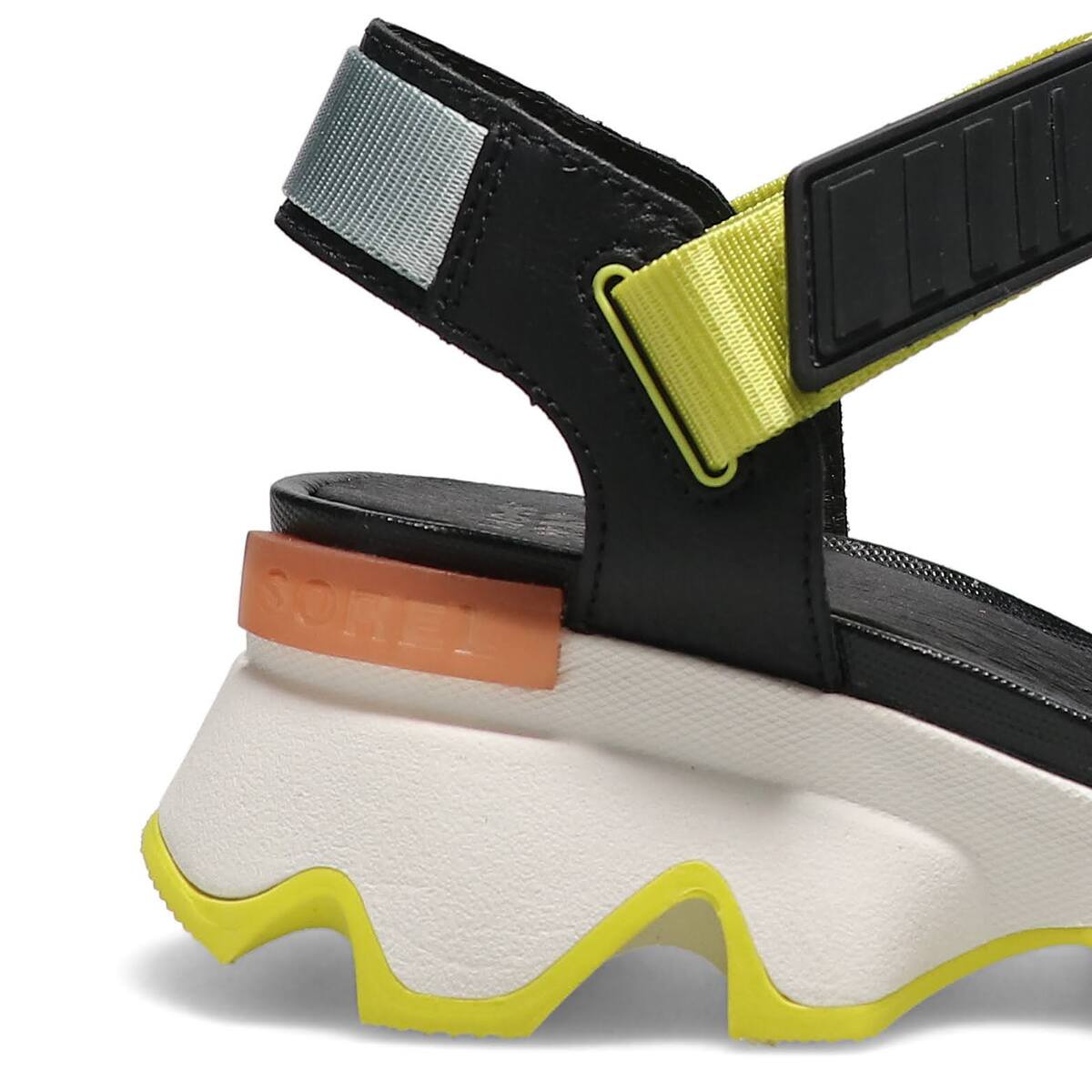 SOREL KINETIC™ SANDAL Black, Sea Salt 22SS-Iの画像