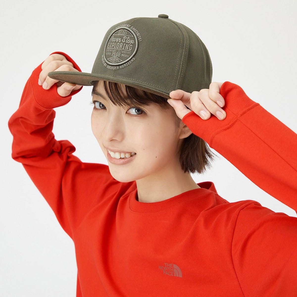 THE NORTH FACE TNF TRUCKER CAP ニュートープ 22FW-Iの画像