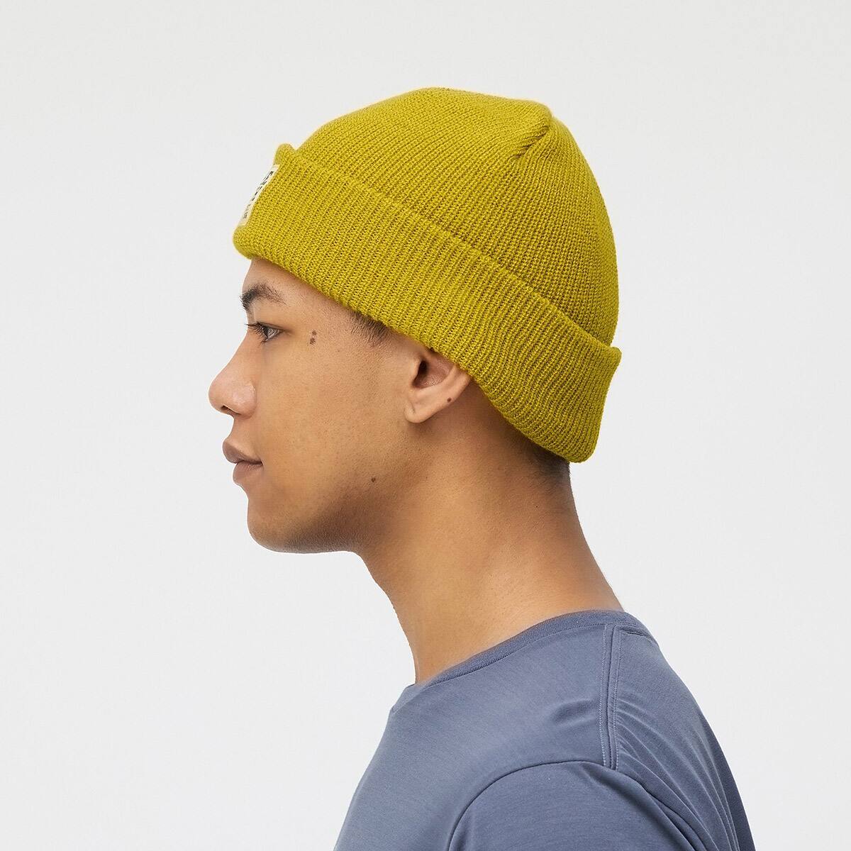 THE NORTH FACE STITCHWORK BEANIE ミネラルゴールド 22FW-I