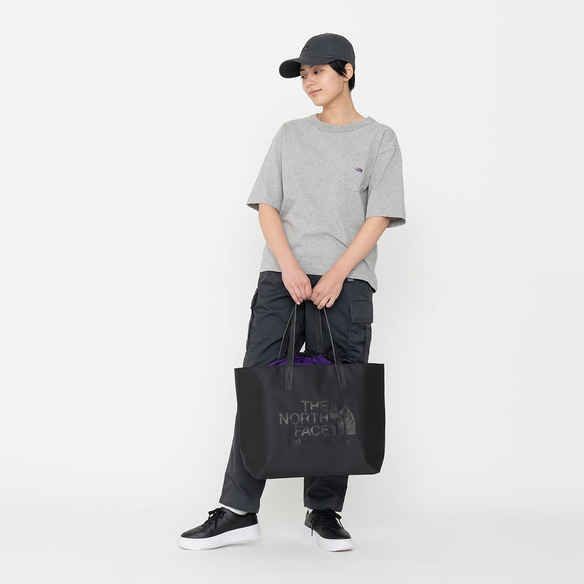 THE NORTH FACE PURPLE LABEL TPE Tote Bag Black 22FW-I