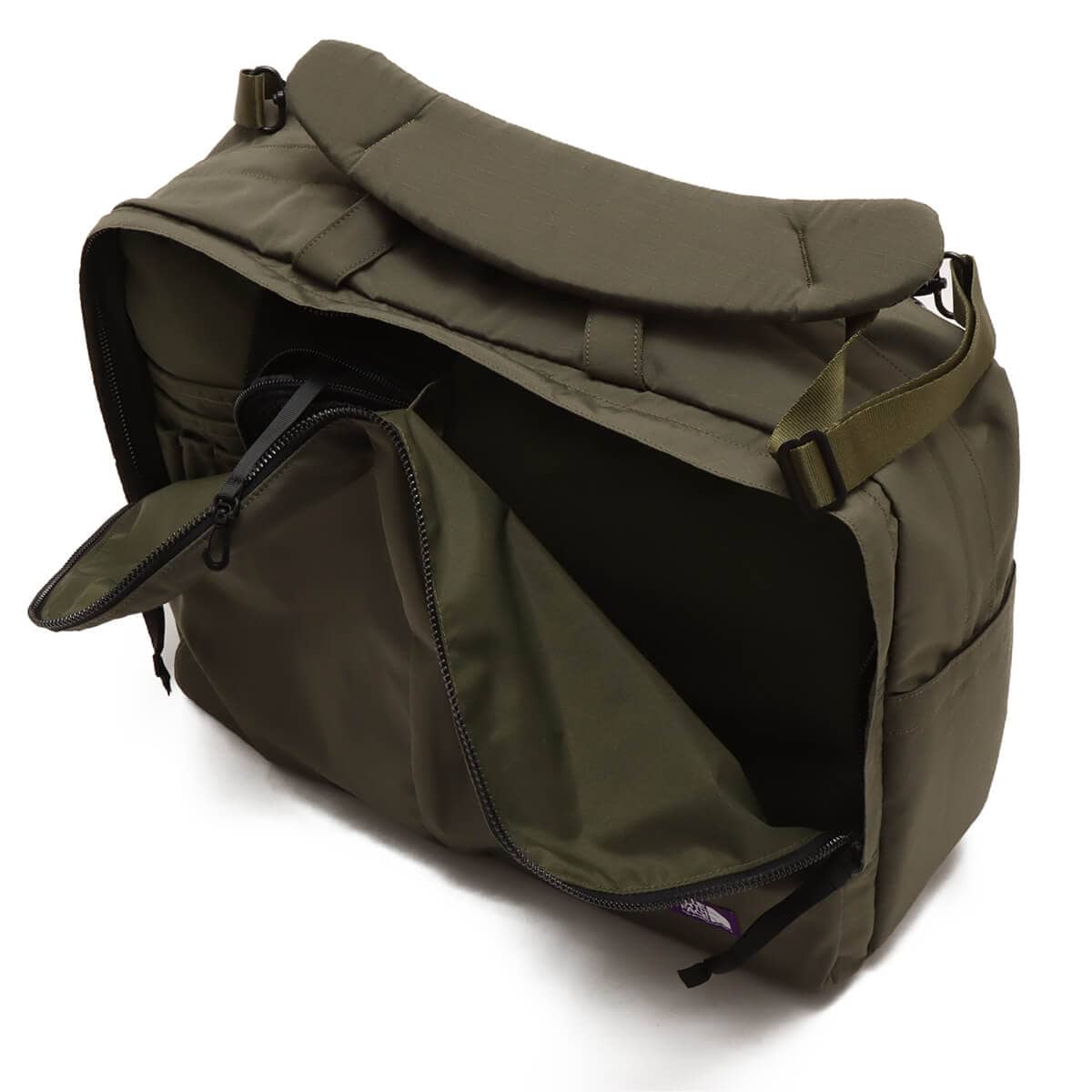 THE NORTH FACE PURPLE LABEL Mountain Wind 3Way Bag Olive 24SS-Iの画像