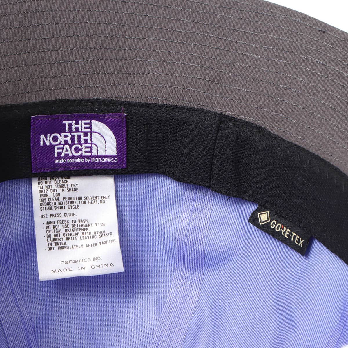 THE NORTH FACE PURPLE LABEL GORE-TEX Field Hat Asphalt Gray