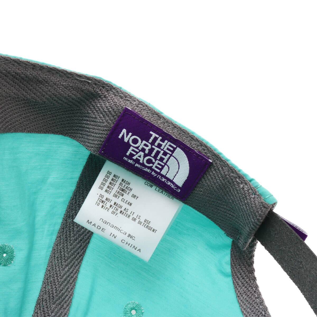 THE NORTH FACE PURPLE LABEL Field Embroidered Graphic Cap Jade Greenの画像