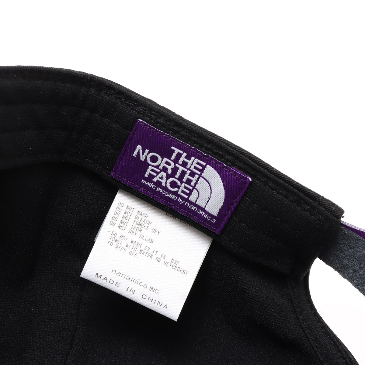 THE NORTH FACE PURPLE LABEL Chino Field Cap Black の画像