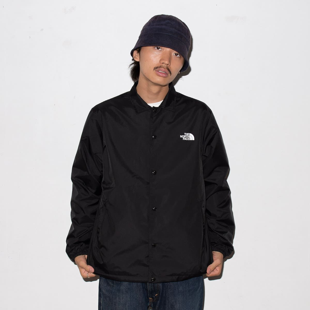 THE NORTH FACE NEVER STOP ING THE COACH JACKET BLACK 24SS-I
