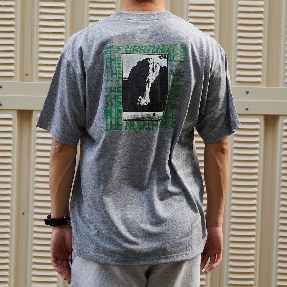 THE NORTH FACE S/S ELCAPITAN TEE MIX GRAY 21SS-Iの画像
