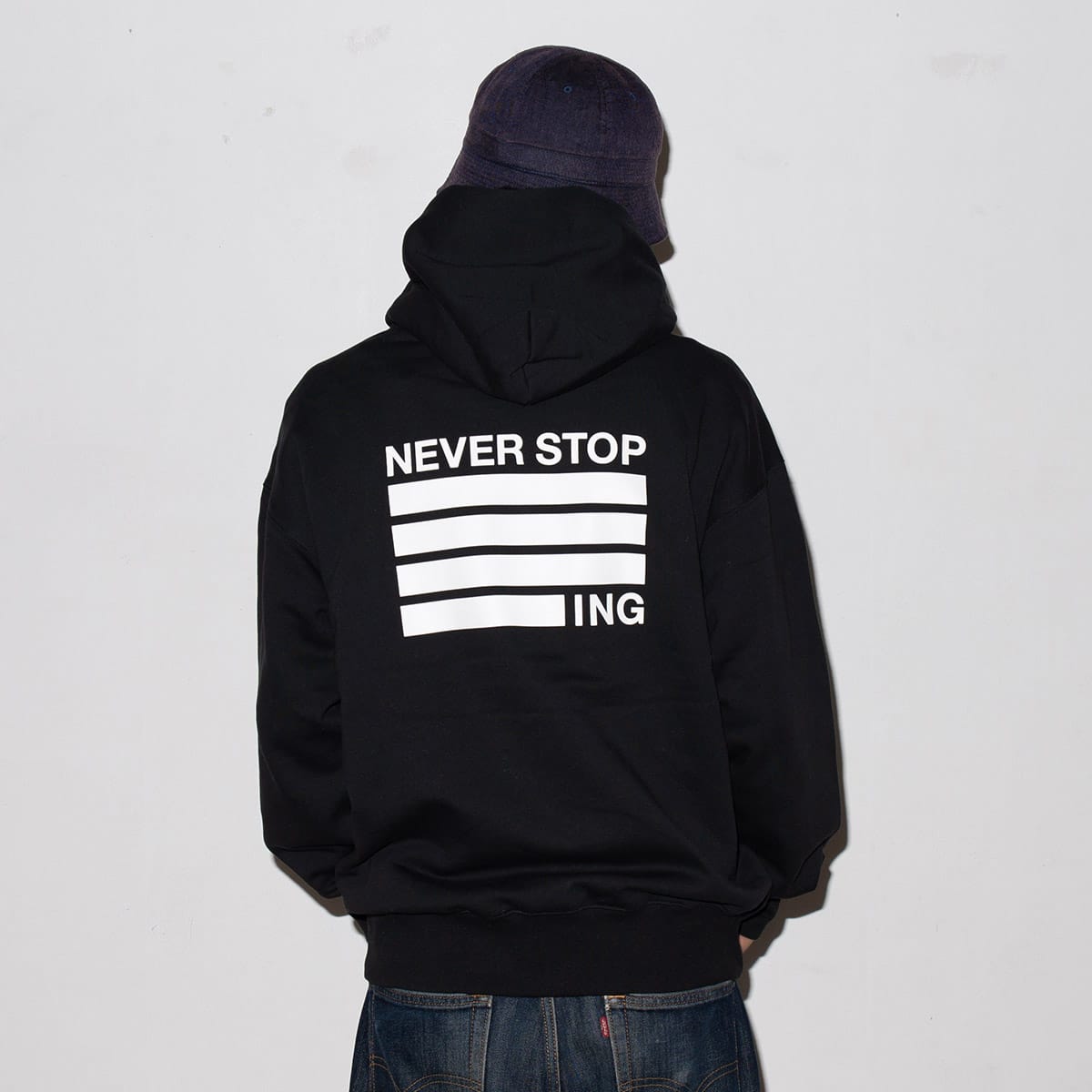 THE NORTH FACE NEVER STOP ING HOODIE BLACK