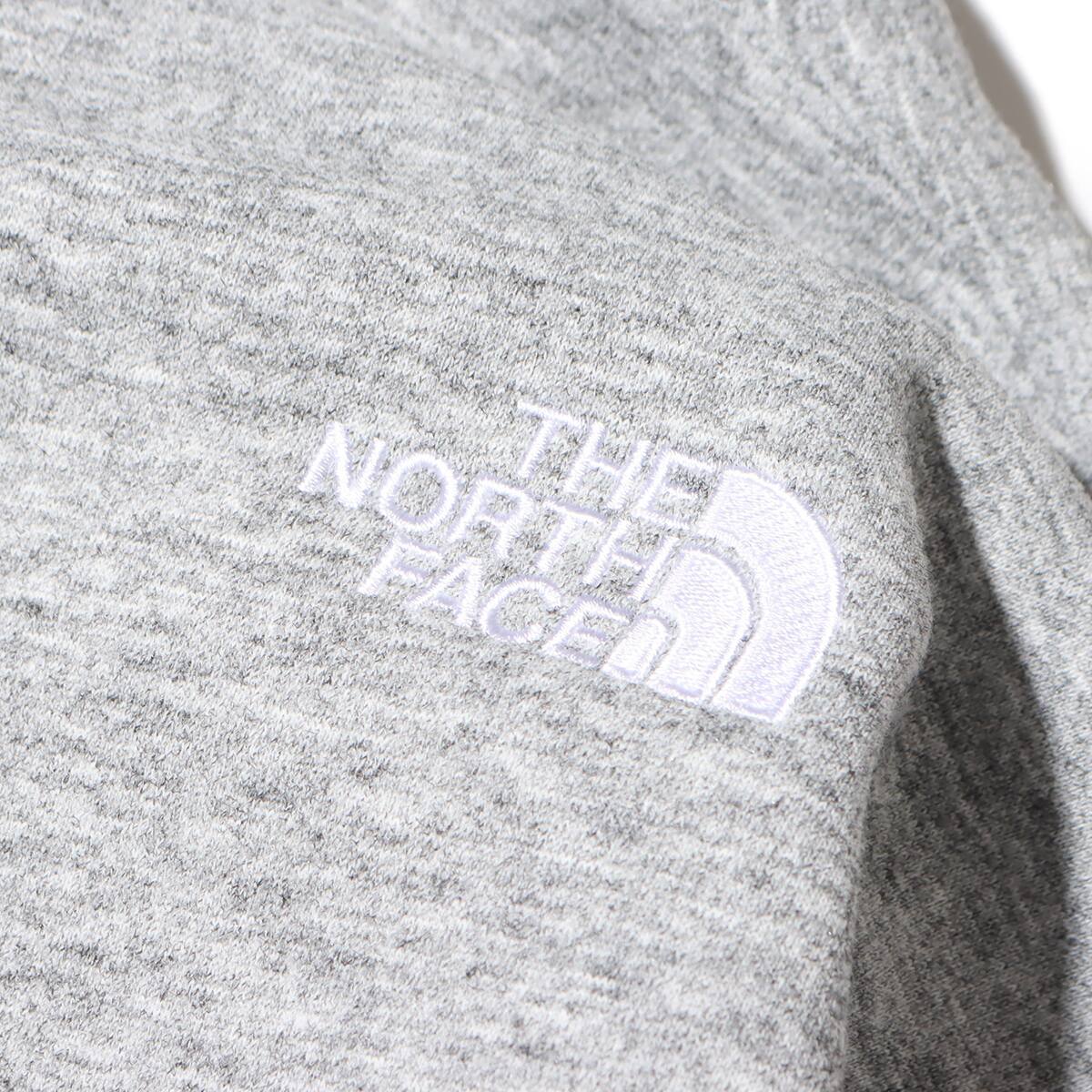 THE NORTH FACE SQUARE LOGO HOODIE MIXグレー 23FW-Iの画像