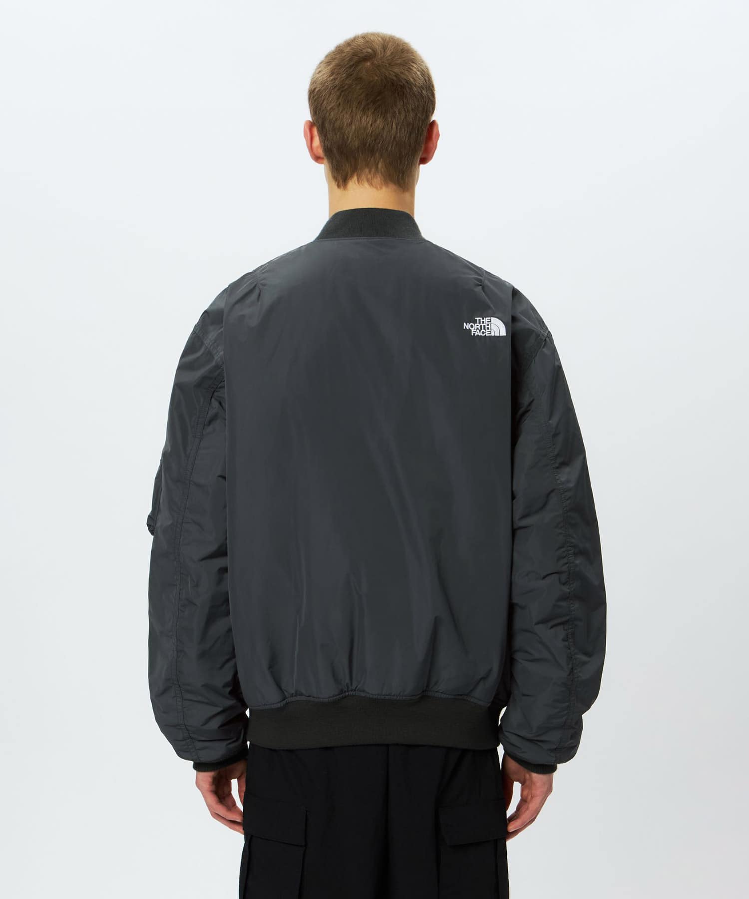 THE NORTH FACE Insulation Bomber Jacket アスファルトグレーの画像