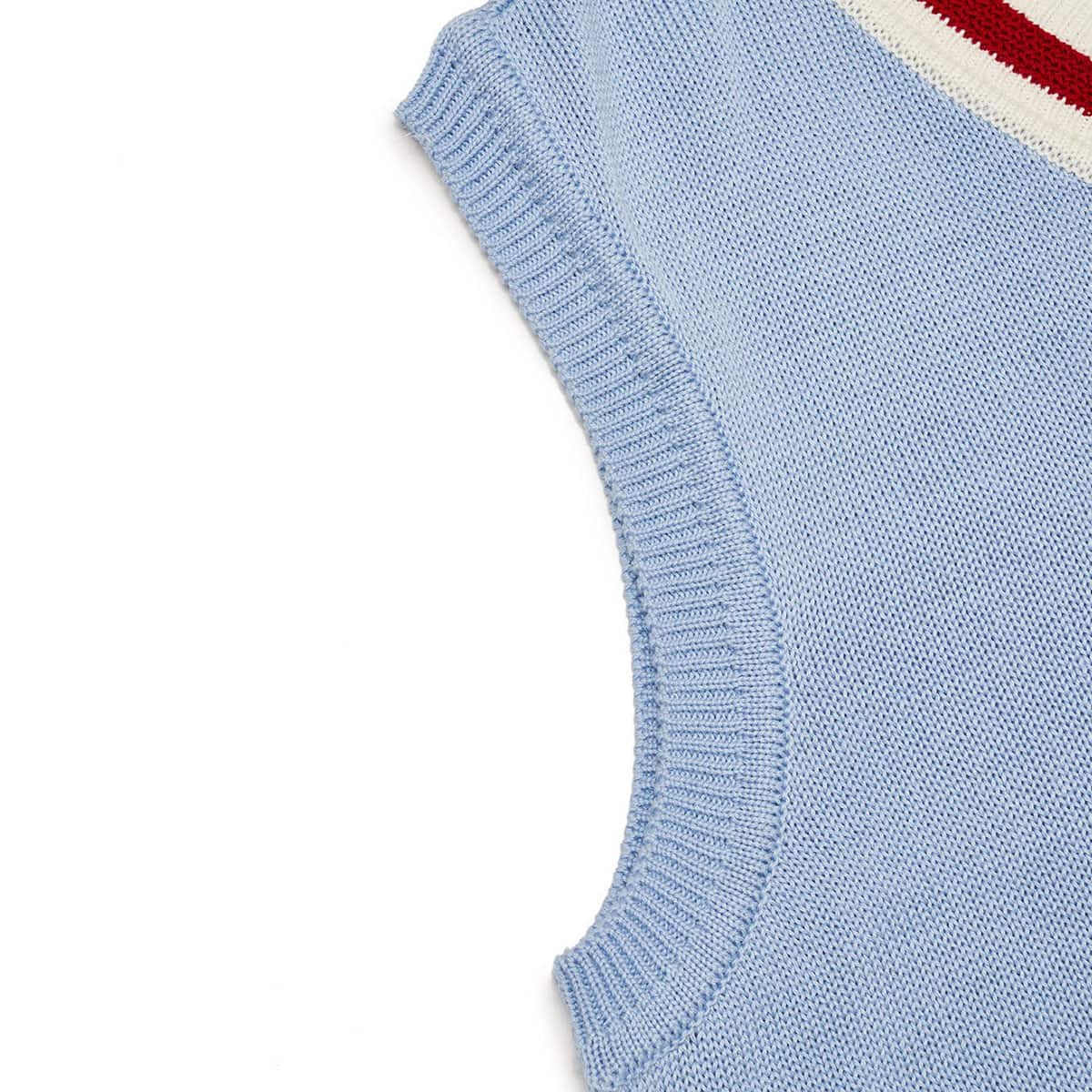 NERDY Essential Sweater Vest SKY BLUE 22SU-Iの画像